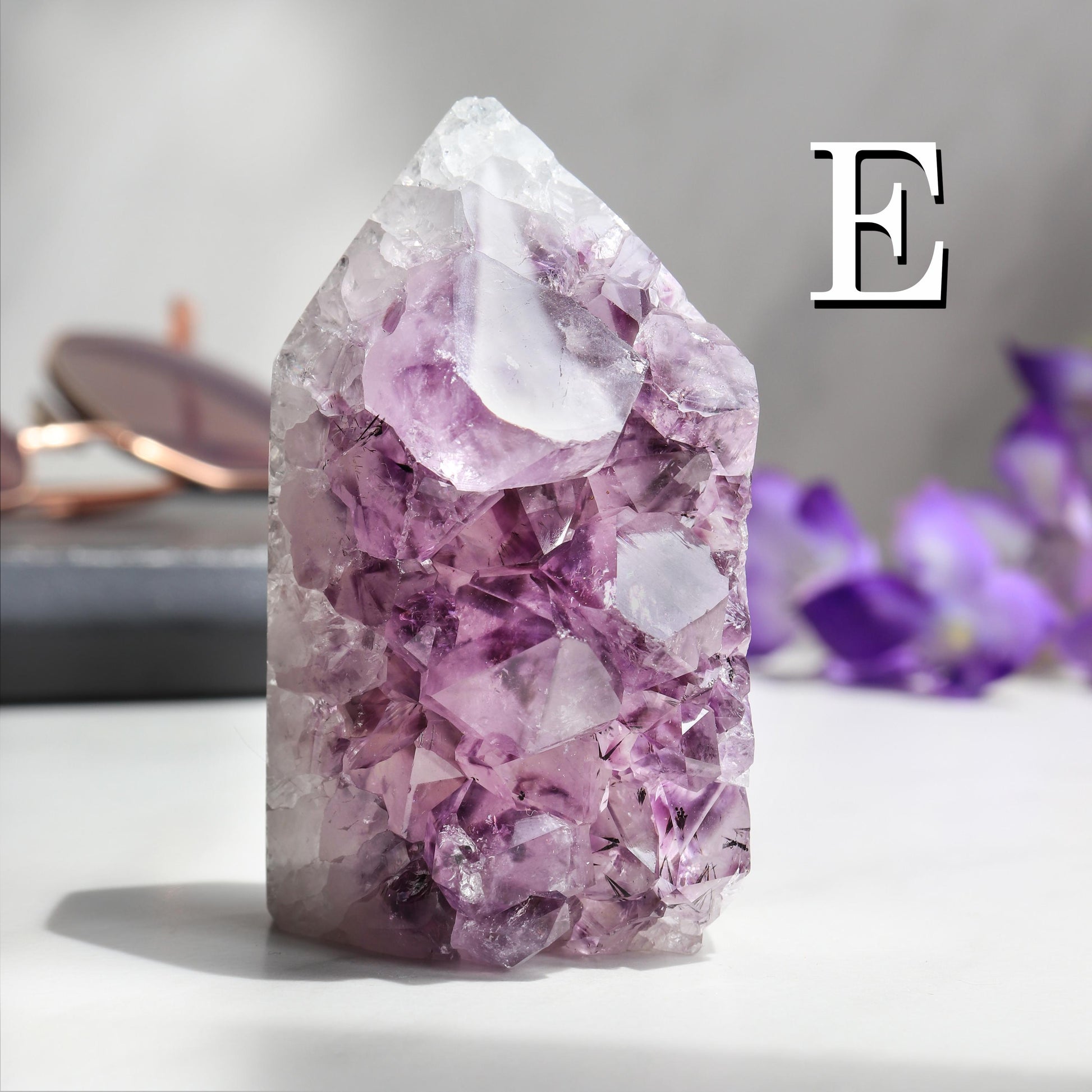Grade A Amethyst Cluster Towers, Unique Crystal Specimen, Ethically Sourced, Real Crystal Amethyst, Pick our Own