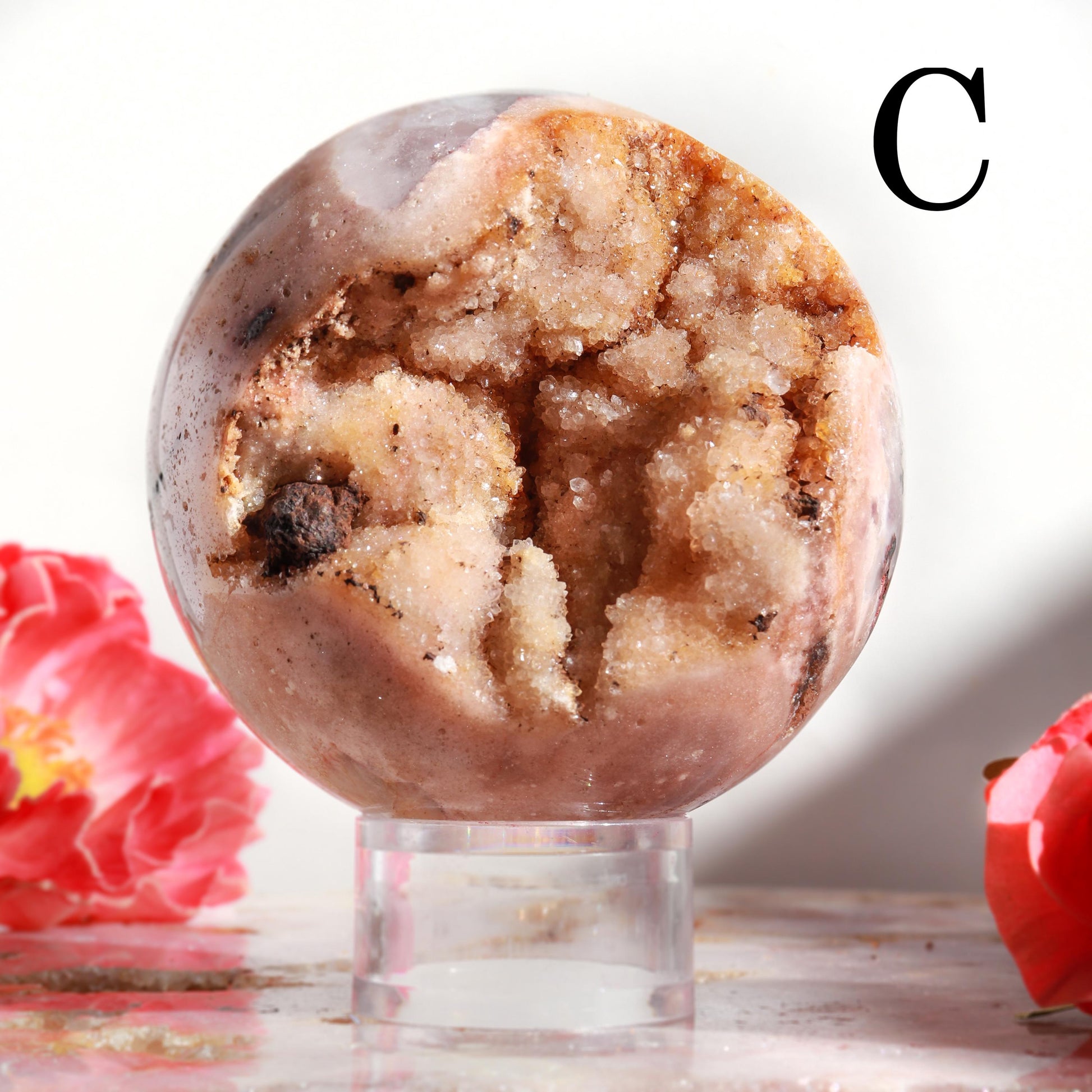 Natural Pink Amethyst Spheres, Ethically Sourced, Unique Crystal Specimens, Large Crystals, Statement Pieces - PICK YOUR OWN