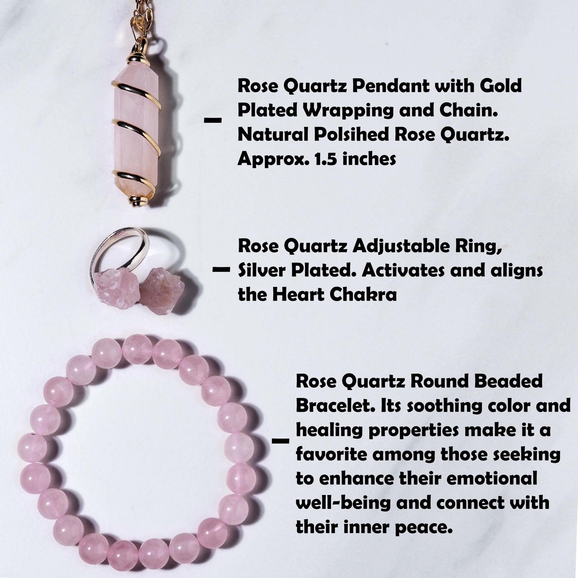 Rose Quartz Bundle, Set of 5, 10, 15, Mini Rose Quartz Crystals, Ethically Sourced Gemstones, Stone of Love and Compassion - Build your Own!