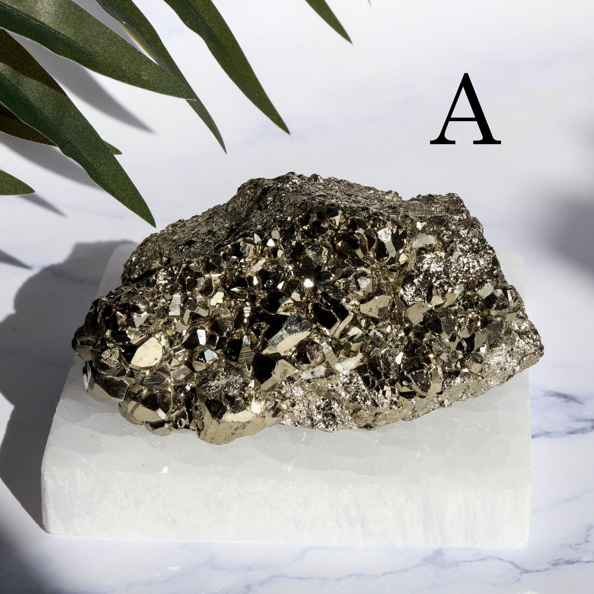 Natural Pyrite Clusters, Ethically Sourced, Abundance and Prosperity - PICK YOUR OWN