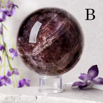 Polished Super Seven Spheres, Melody Stone, Ethically Sourced, Crown and Third Eye Chakra - PICK YOUR OWN