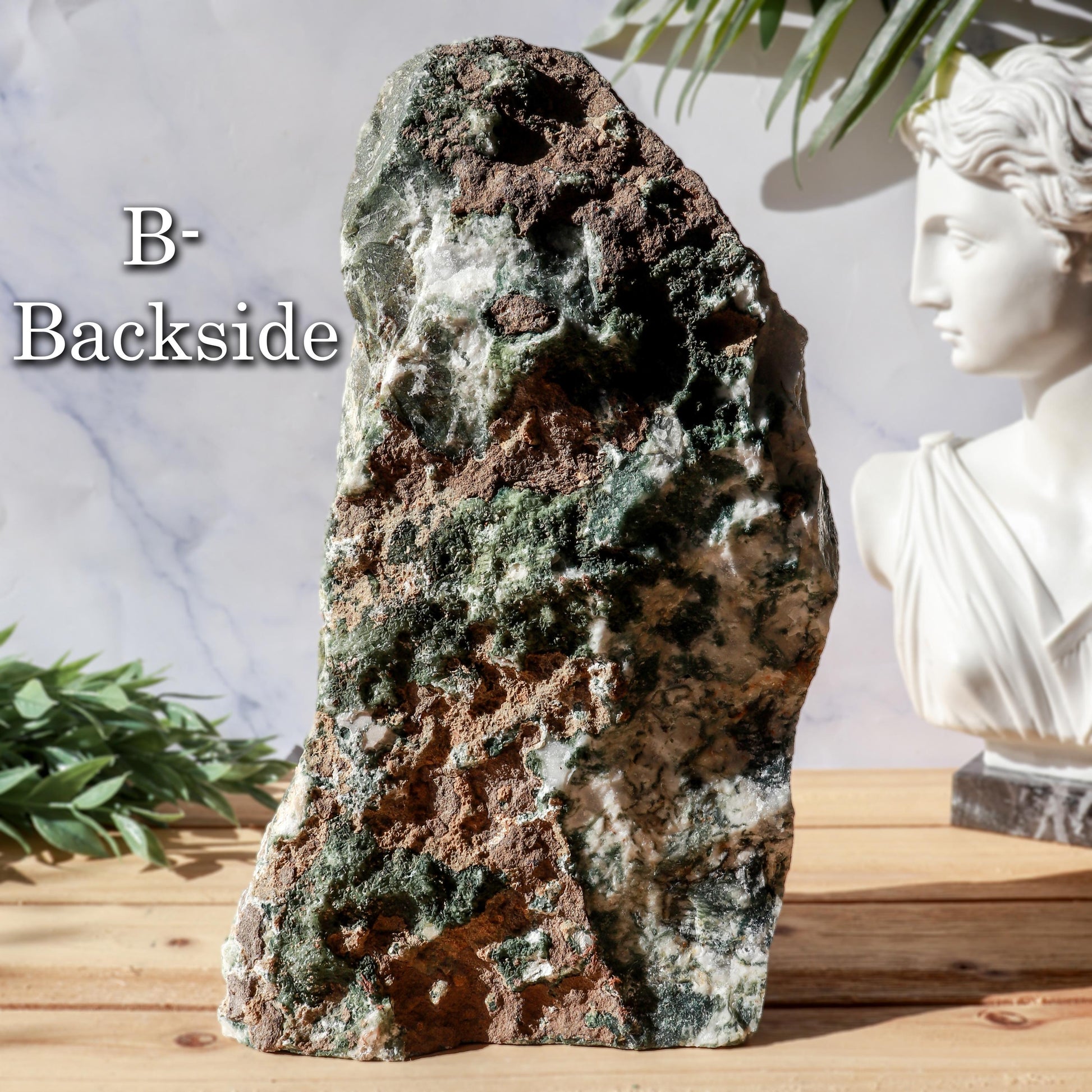 Tree Agate Decor Crystal, Ethically Sourced, Calming, Grounding Energy, Nature-Inspired Boho Decor Gift