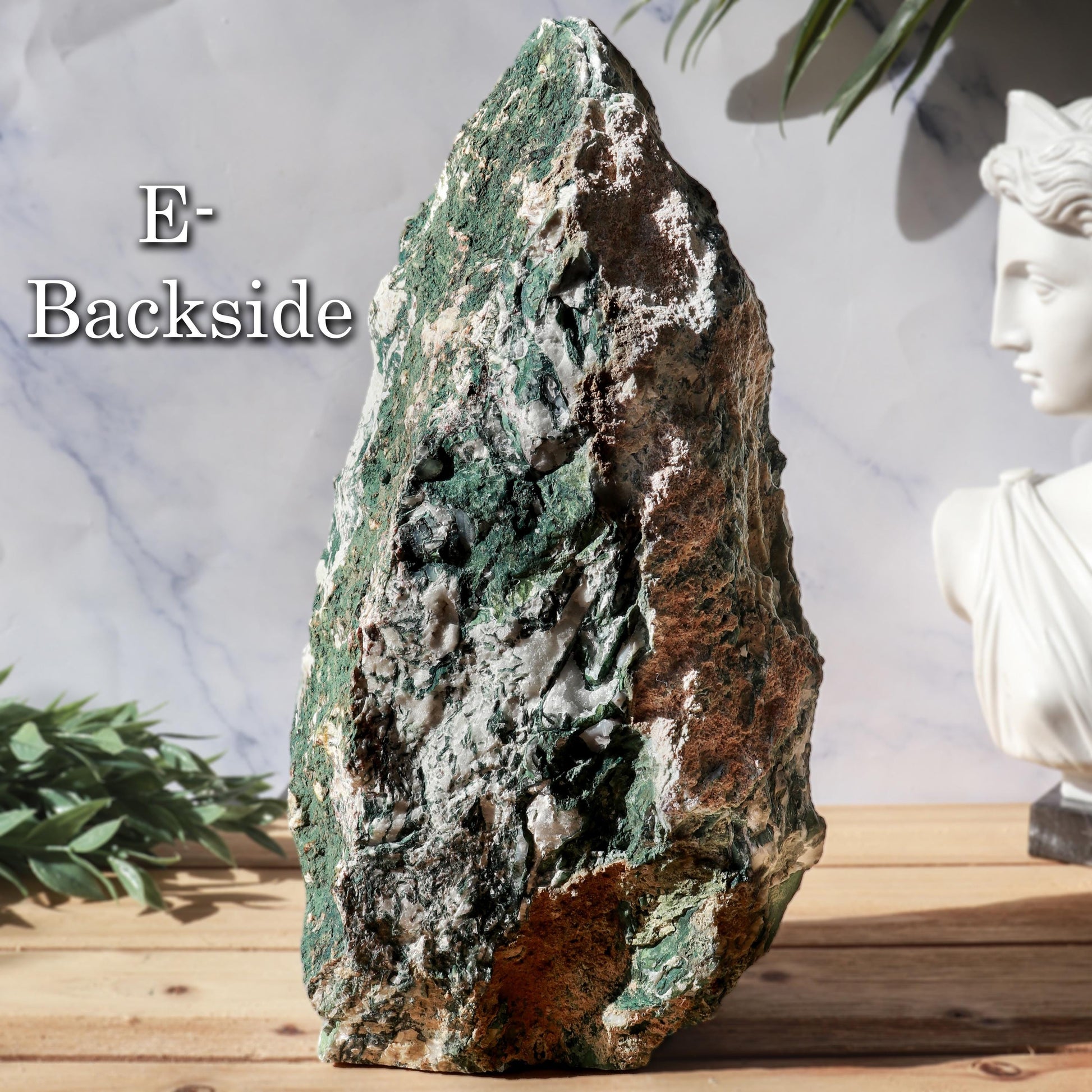 Tree Agate Decor Crystal, Ethically Sourced, Calming, Grounding Energy, Nature-Inspired Boho Decor Gift