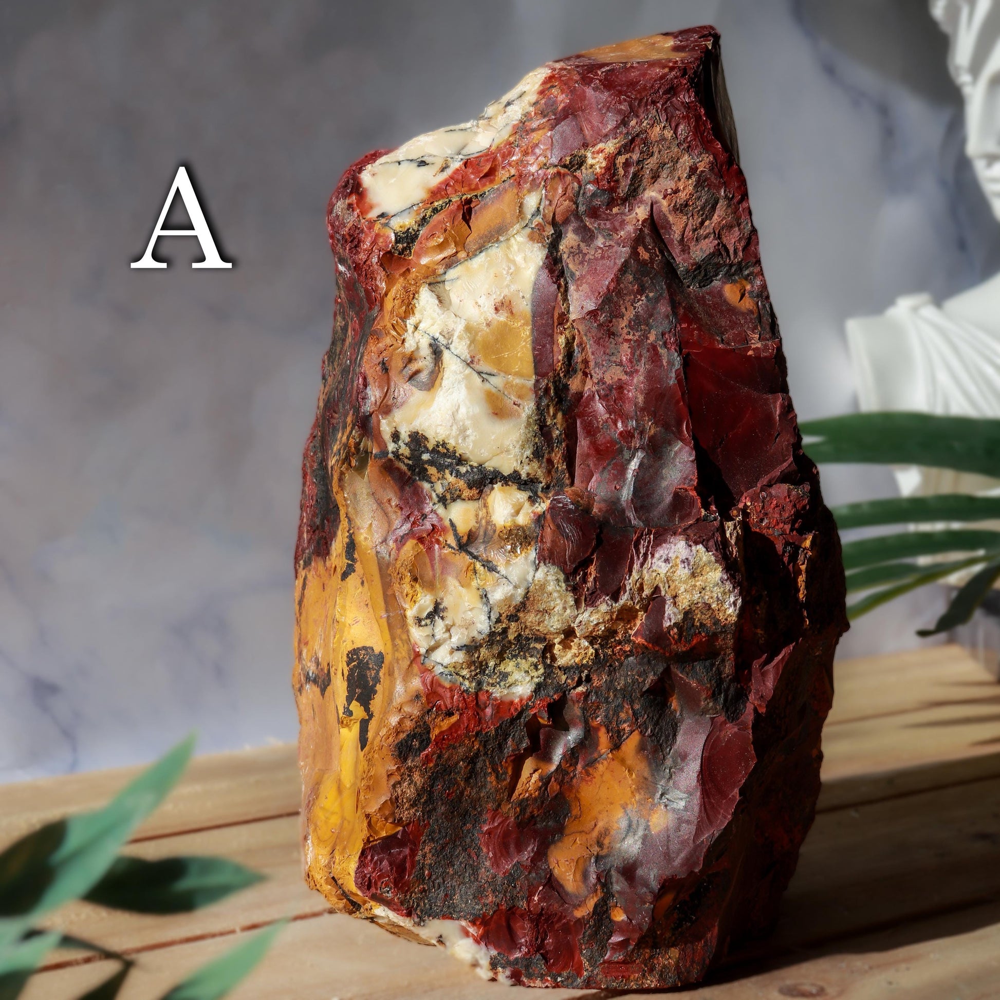 Mookaite Crystal Decor, Ethically Sourced, Grounding & Energizing, Boho Home Decor Gift