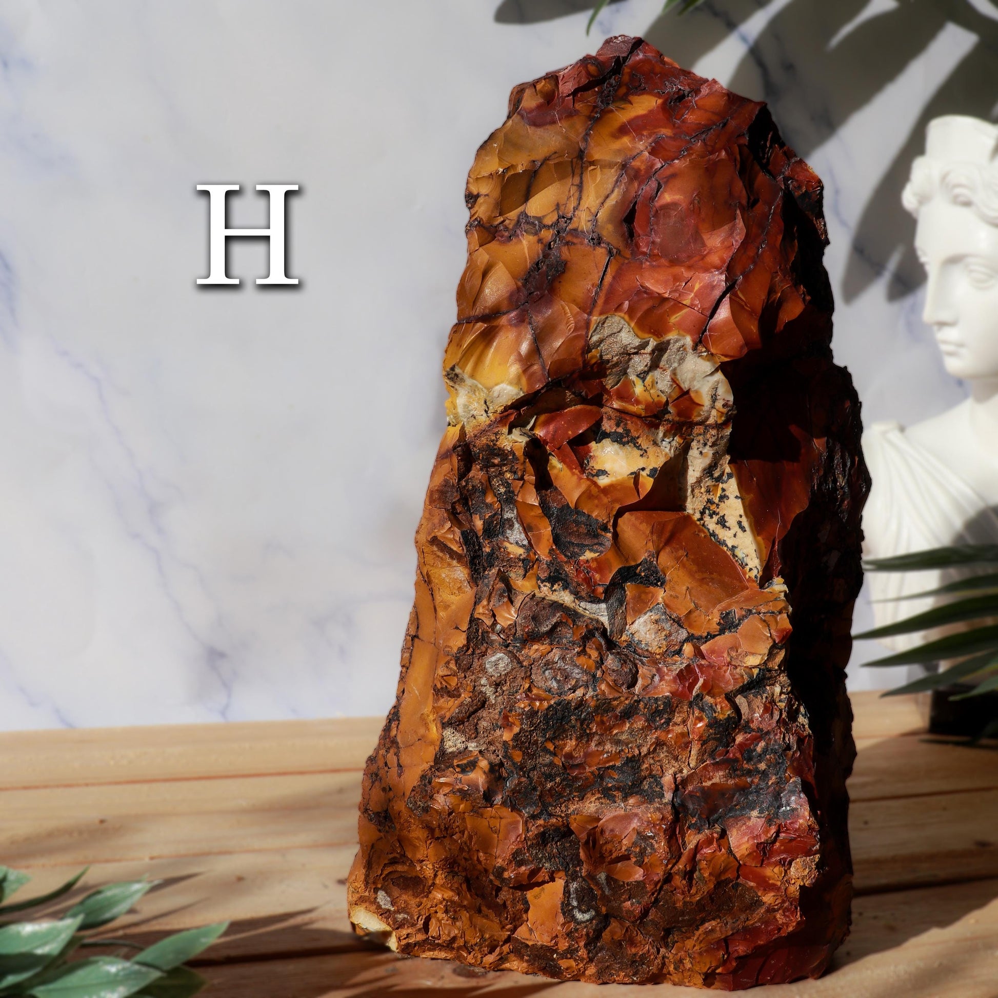 Mookaite Crystal Decor, Ethically Sourced, Grounding & Energizing, Boho Home Decor Gift