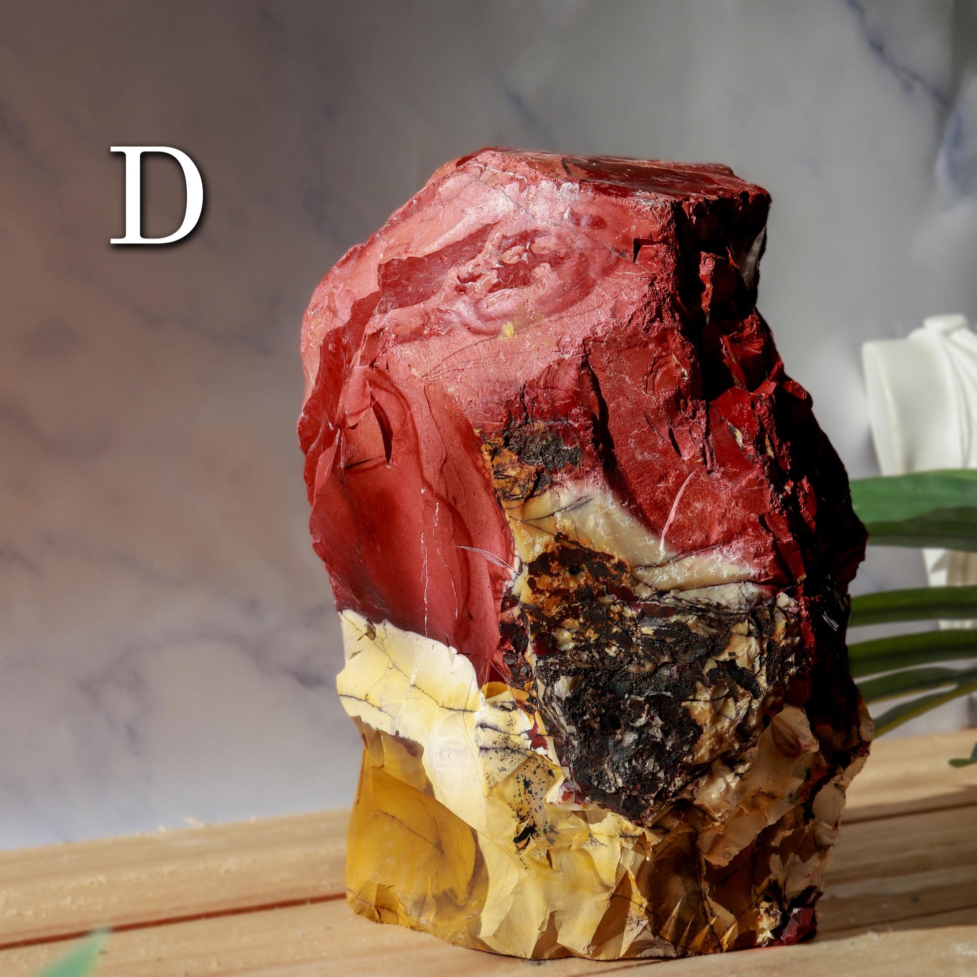 Mookaite Crystal Decor, Ethically Sourced, Grounding & Energizing, Boho Home Decor Gift