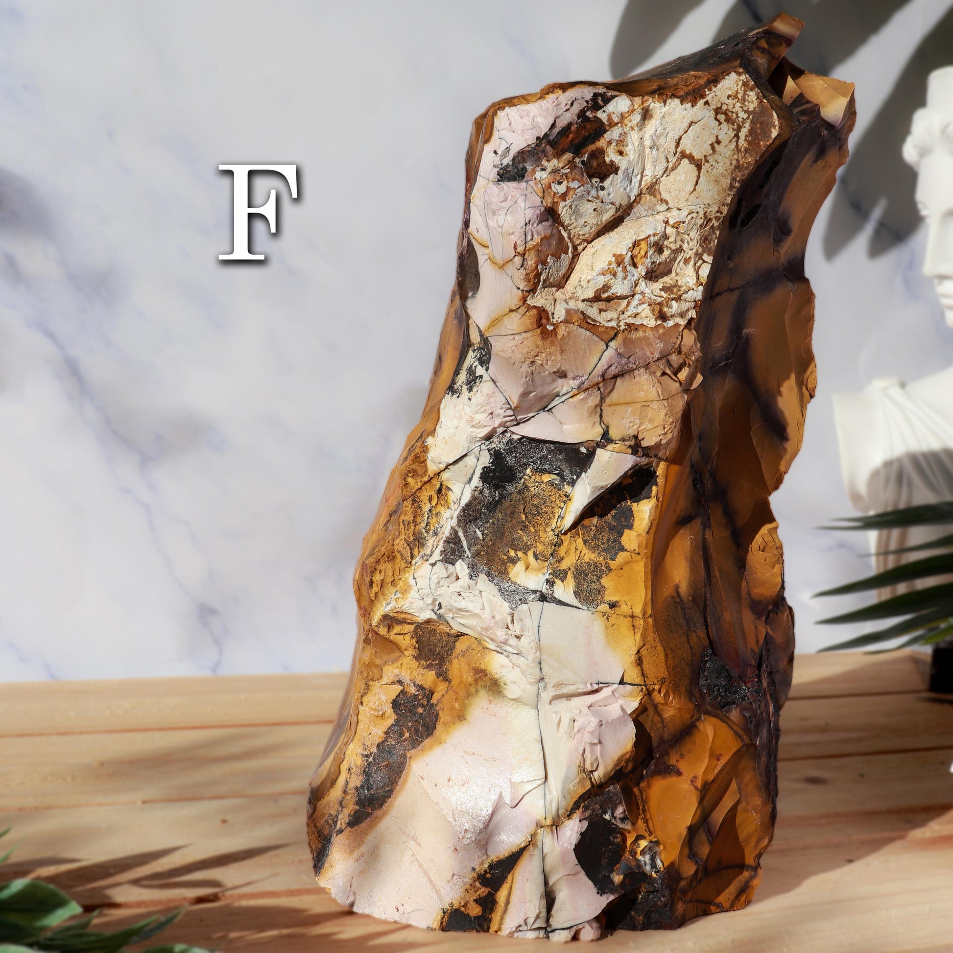 Mookaite Crystal Decor, Ethically Sourced, Grounding & Energizing, Boho Home Decor Gift