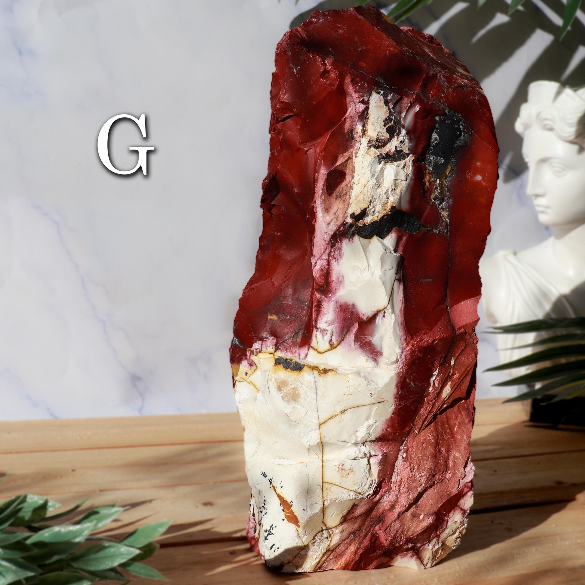 Mookaite Crystal Decor, Ethically Sourced, Grounding & Energizing, Boho Home Decor Gift