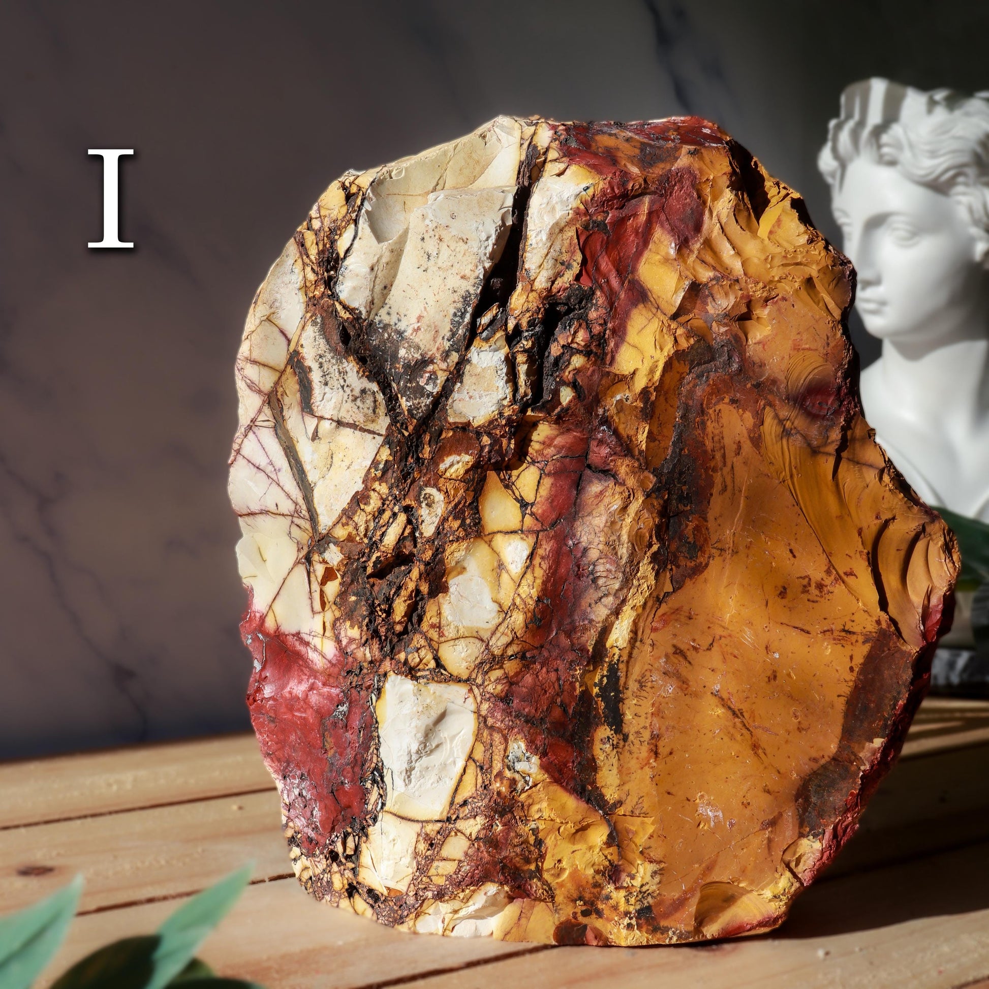 Mookaite Crystal Decor, Ethically Sourced, Grounding & Energizing, Boho Home Decor Gift