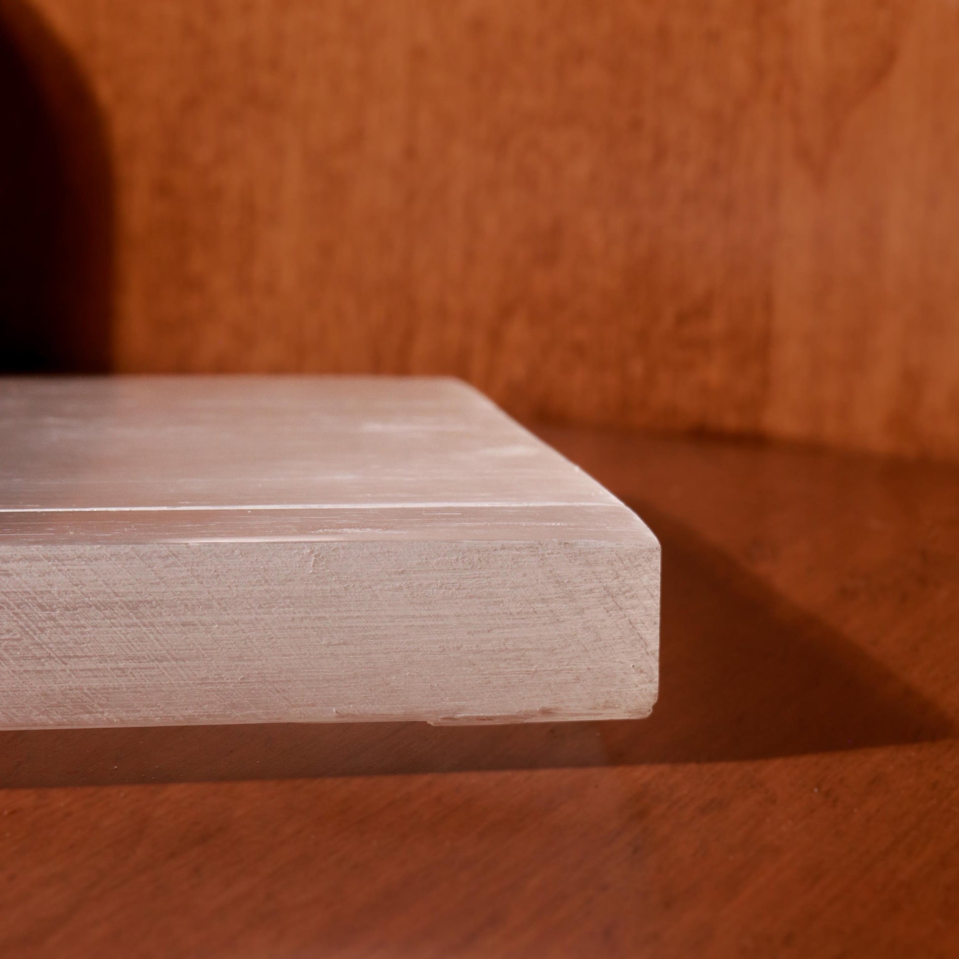 XL Selenite Slab, Natural Moroccan Hand made Plate for Charging, Crystal Cleansing