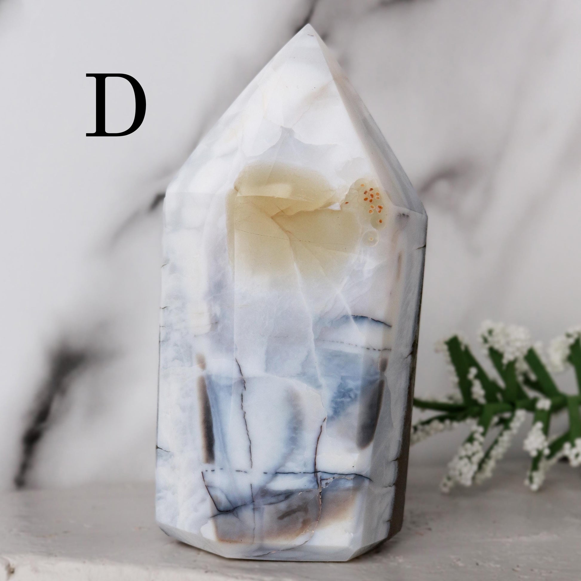 Opal Agate Towers, Emotional Healing, Spiritual Guidance, Crystal Home Decor, Ethically Sourced