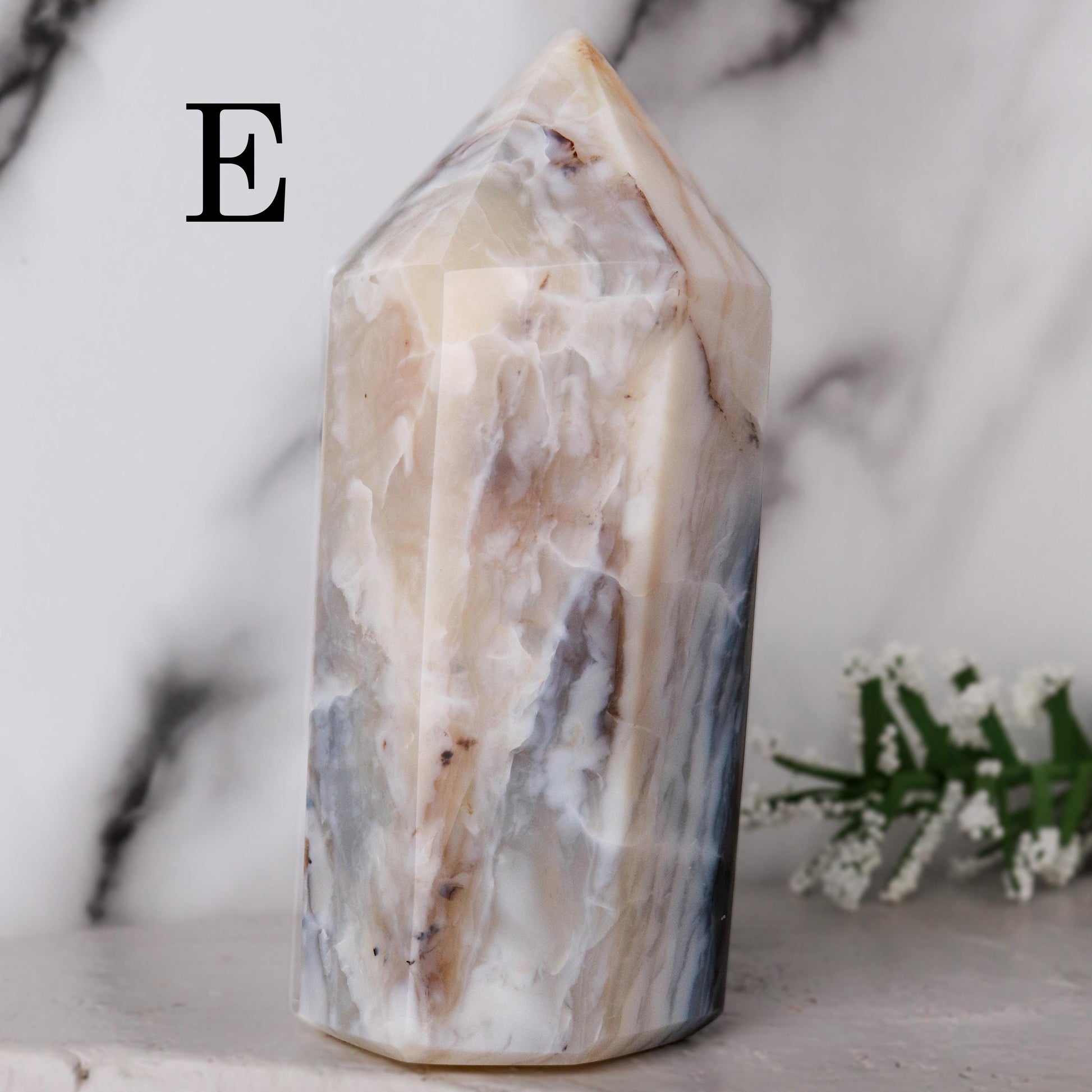 Opal Agate Towers, Emotional Healing, Spiritual Guidance, Crystal Home Decor, Ethically Sourced