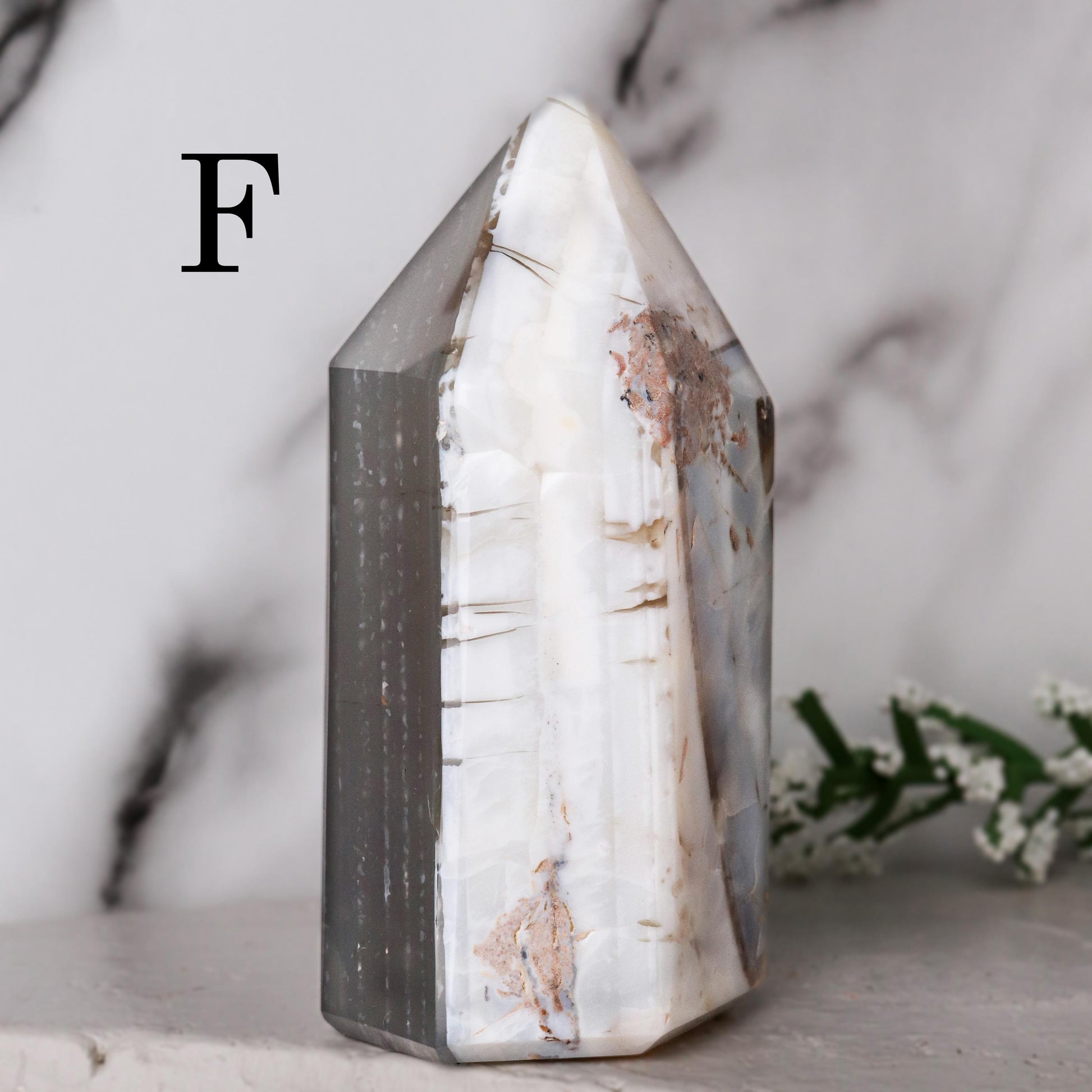 Opal Agate Towers, Emotional Healing, Spiritual Guidance, Crystal Home Decor, Ethically Sourced