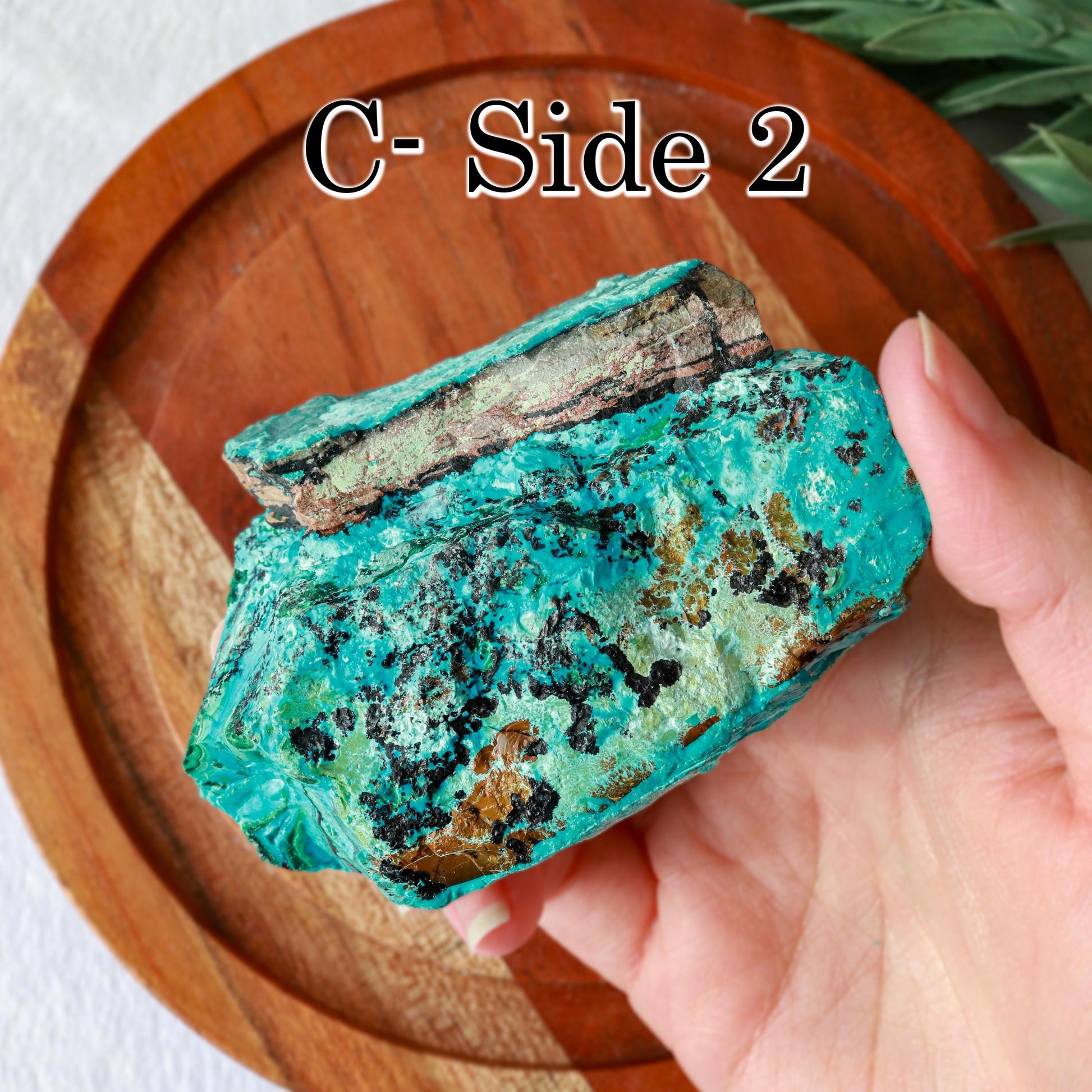 Natural Chrysocolla Malachite Raw Crystal, Ethically Sourced, Valentines Day Gift - PICK YOUR OWN