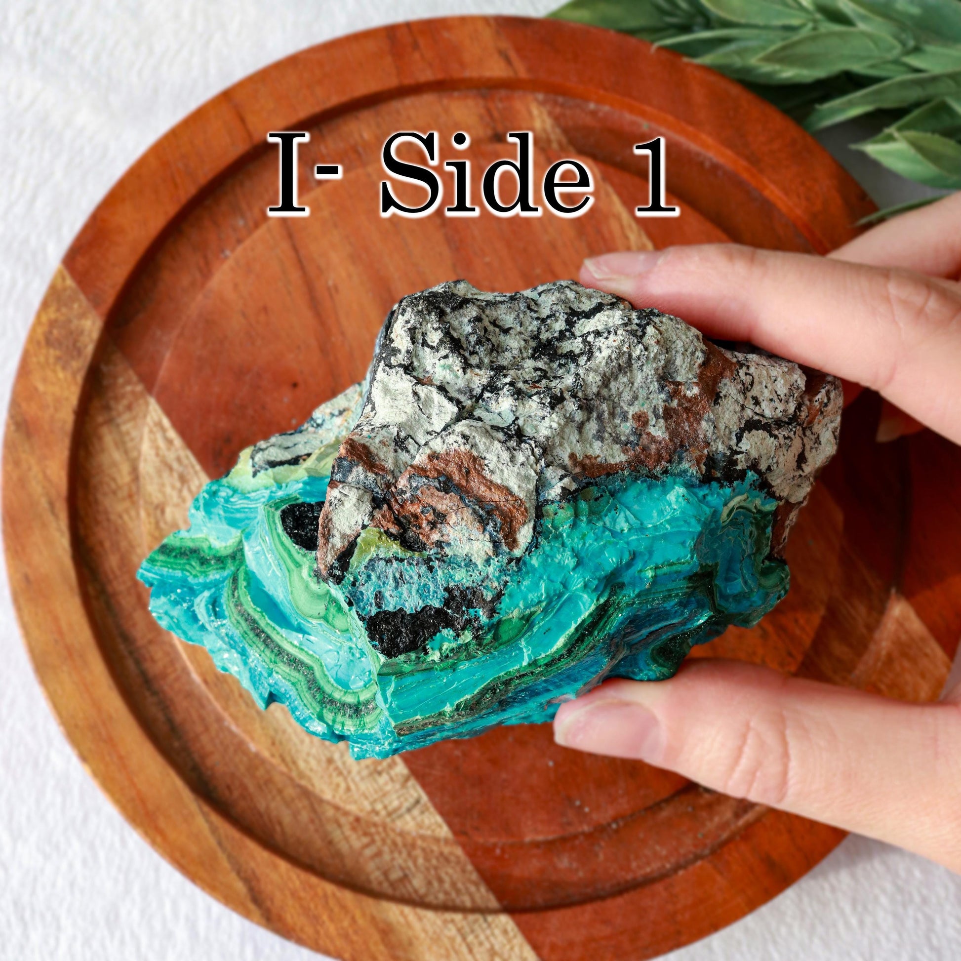 Natural Chrysocolla Malachite Raw Crystal, Ethically Sourced, Valentines Day Gift - PICK YOUR OWN