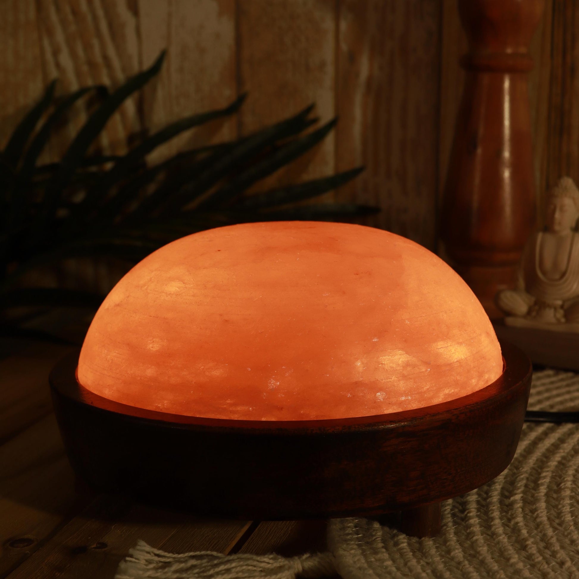 High Quality Himalayan Salt Detoxer, Heat Therapy, Foot/Hand Detoxer, Dome Shaped Lamp, Ambient Lighting, 2 Bulbs included - Warmer Dome