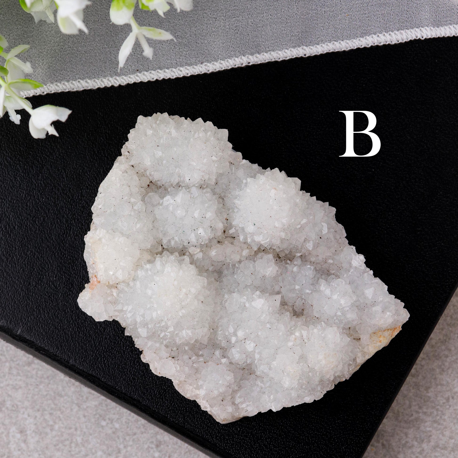 Raw Apophyllite Crystals, Druzy Diamond Shape, Ethically Sourced, Crown Chakra and Meditation - PICK YOUR OWN