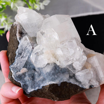 Raw Apophyllite Crystals, Druzy Diamond Shape, Ethically Sourced, Crown Chakra and Meditation - PICK YOUR OWN