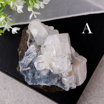 Raw Apophyllite Crystals, Druzy Diamond Shape, Ethically Sourced, Crown Chakra and Meditation - PICK YOUR OWN