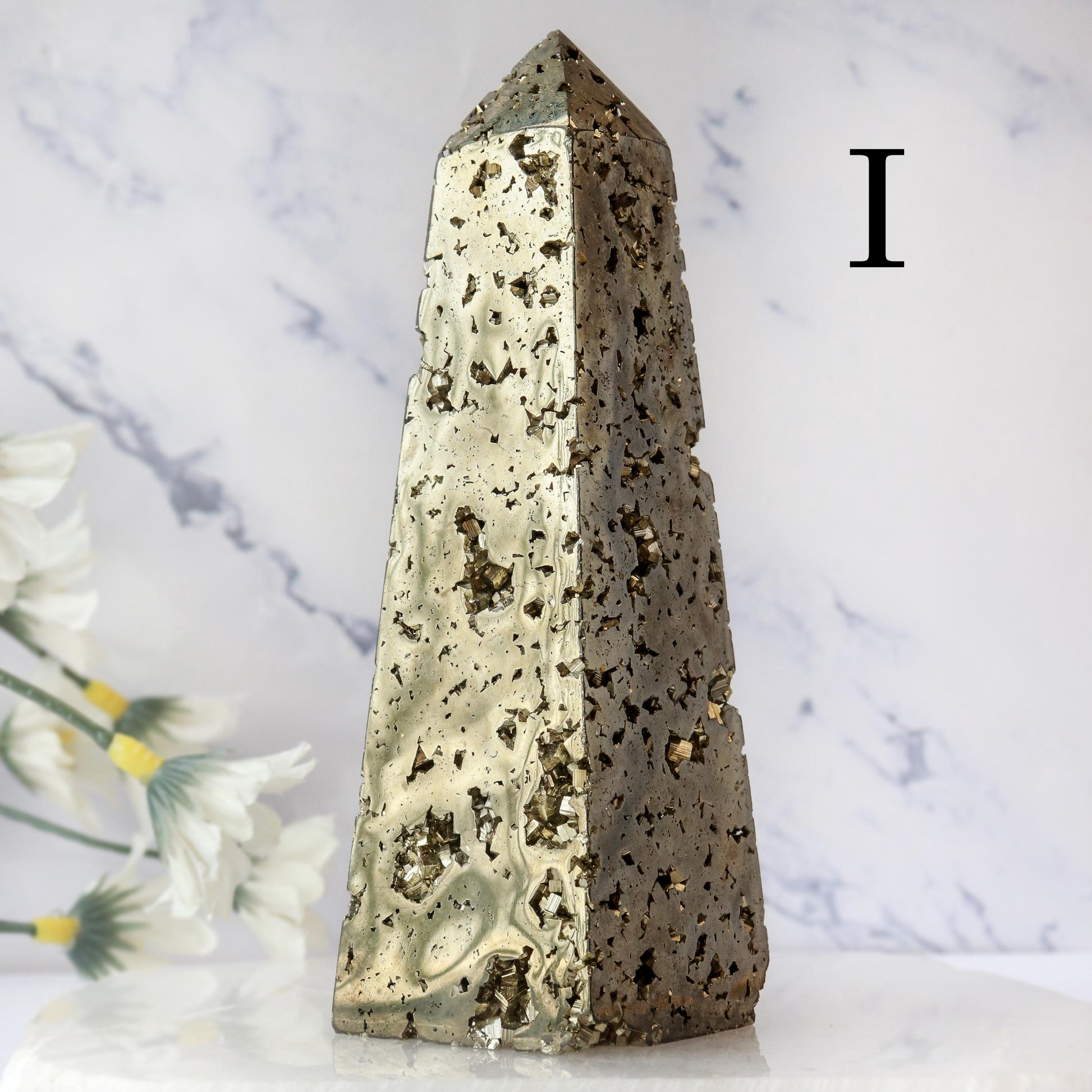 Natural Pyrite Towers, Ethically Sourced, Abundance and Prosperity - PICK YOUR OWN