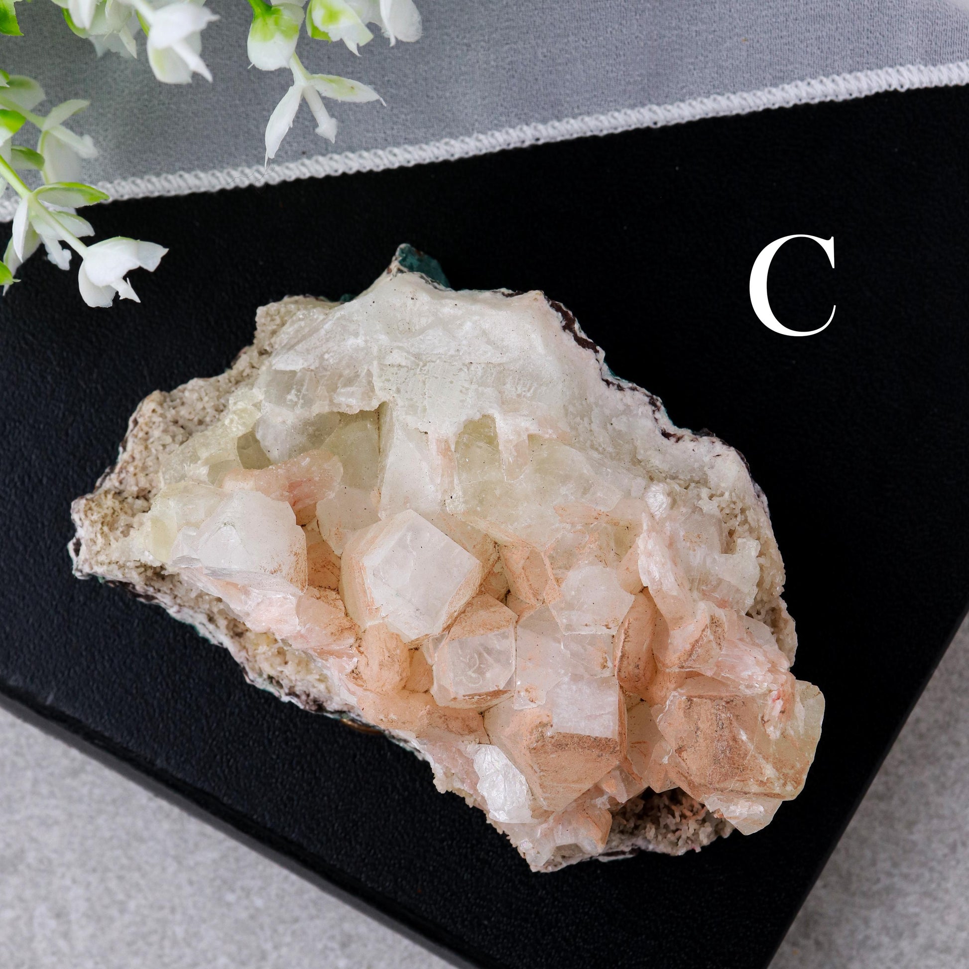 Raw Apophyllite Crystals, Druzy Diamond Shape, Ethically Sourced, Crown Chakra and Meditation - PICK YOUR OWN