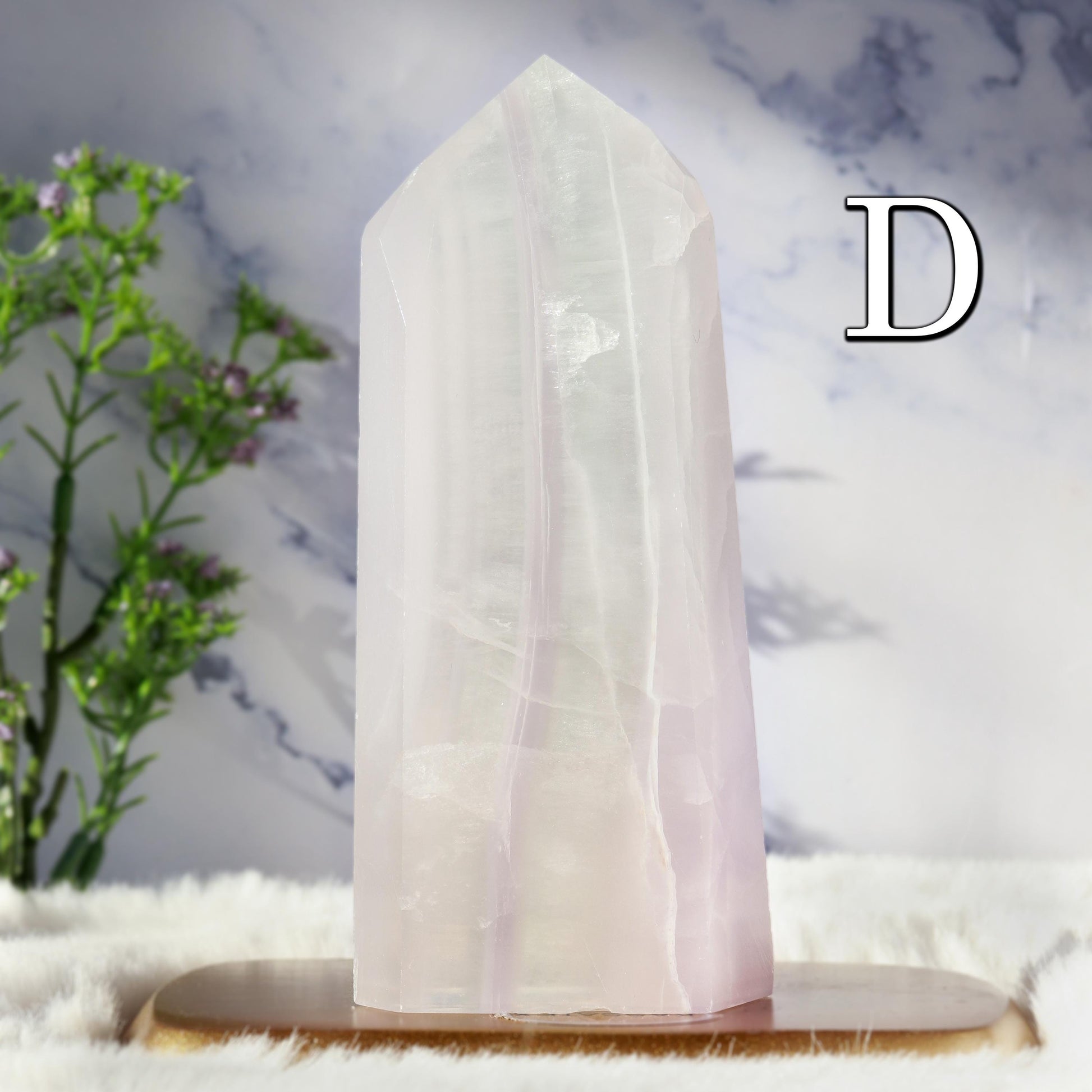 Lavender Fluorite, Natural Polished Gemstone, Ethically Sourced -PICK YOUR OWN