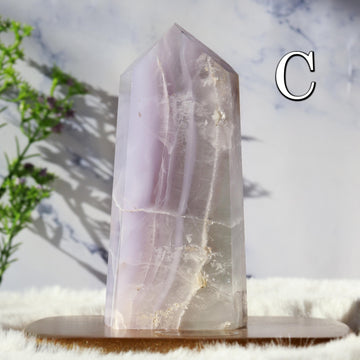 Lavender Fluorite, Natural Polished Gemstone, Ethically Sourced -PICK YOUR OWN