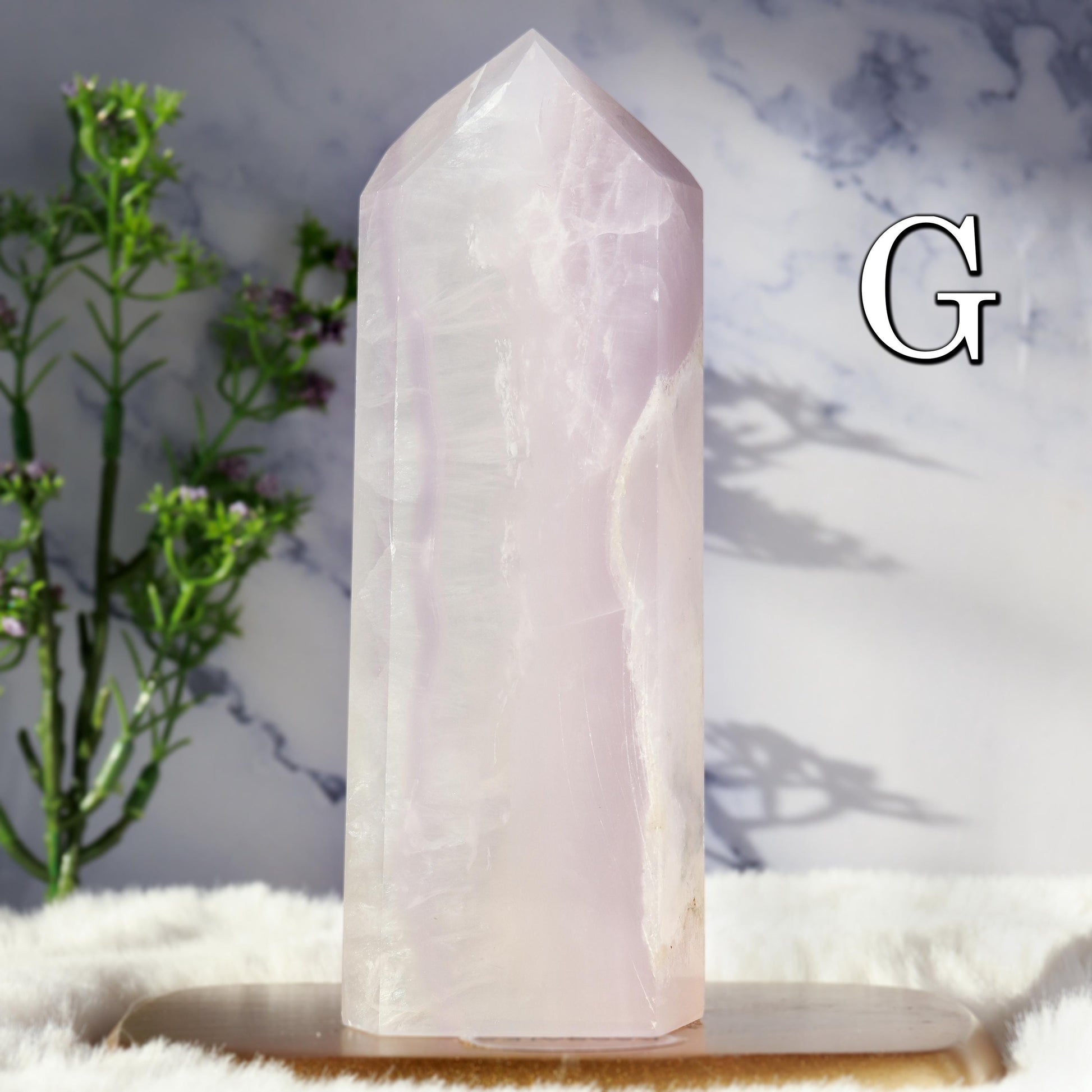 Lavender Fluorite, Natural Polished Gemstone, Ethically Sourced -PICK YOUR OWN