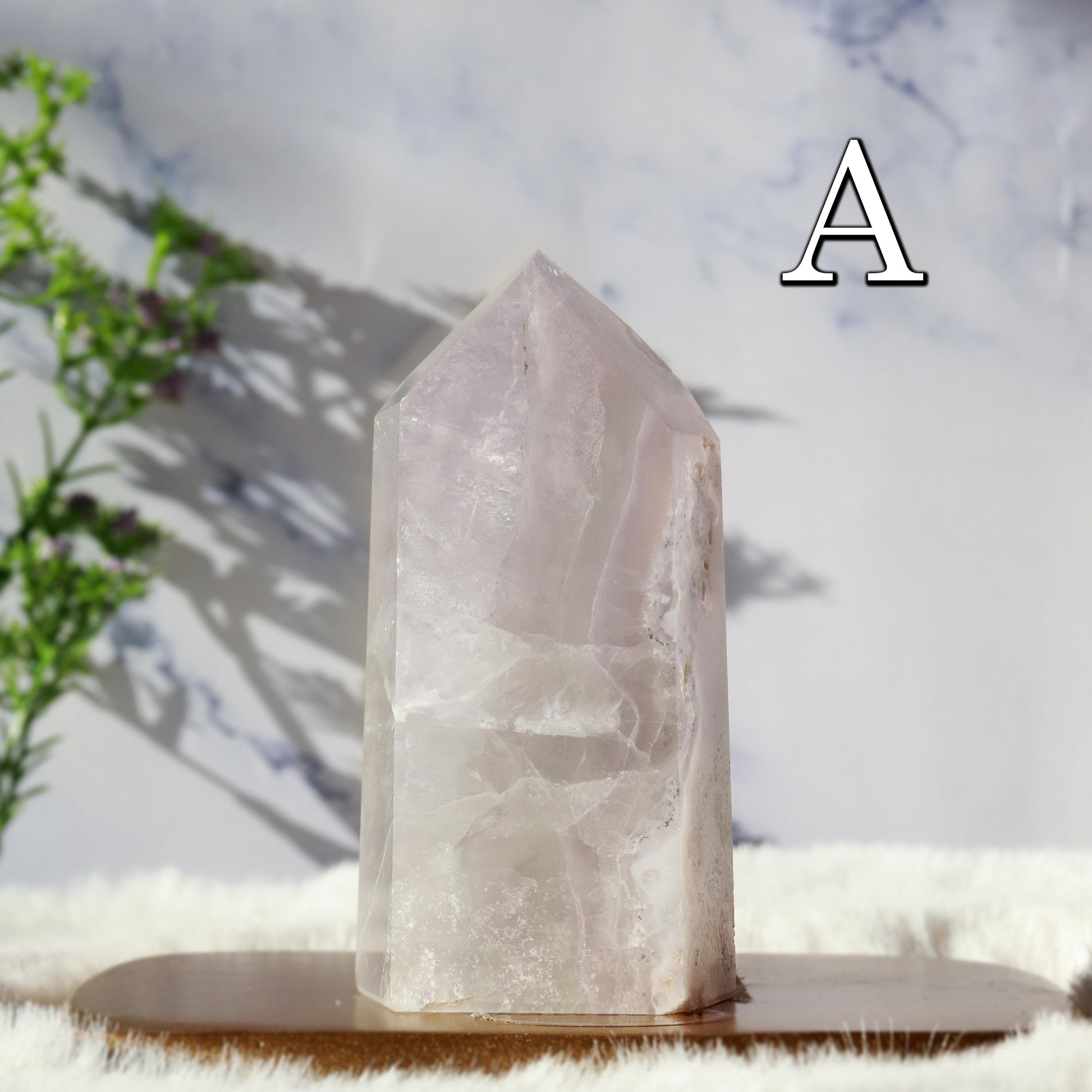 Lavender Fluorite, Natural Polished Gemstone, Ethically Sourced -PICK YOUR OWN