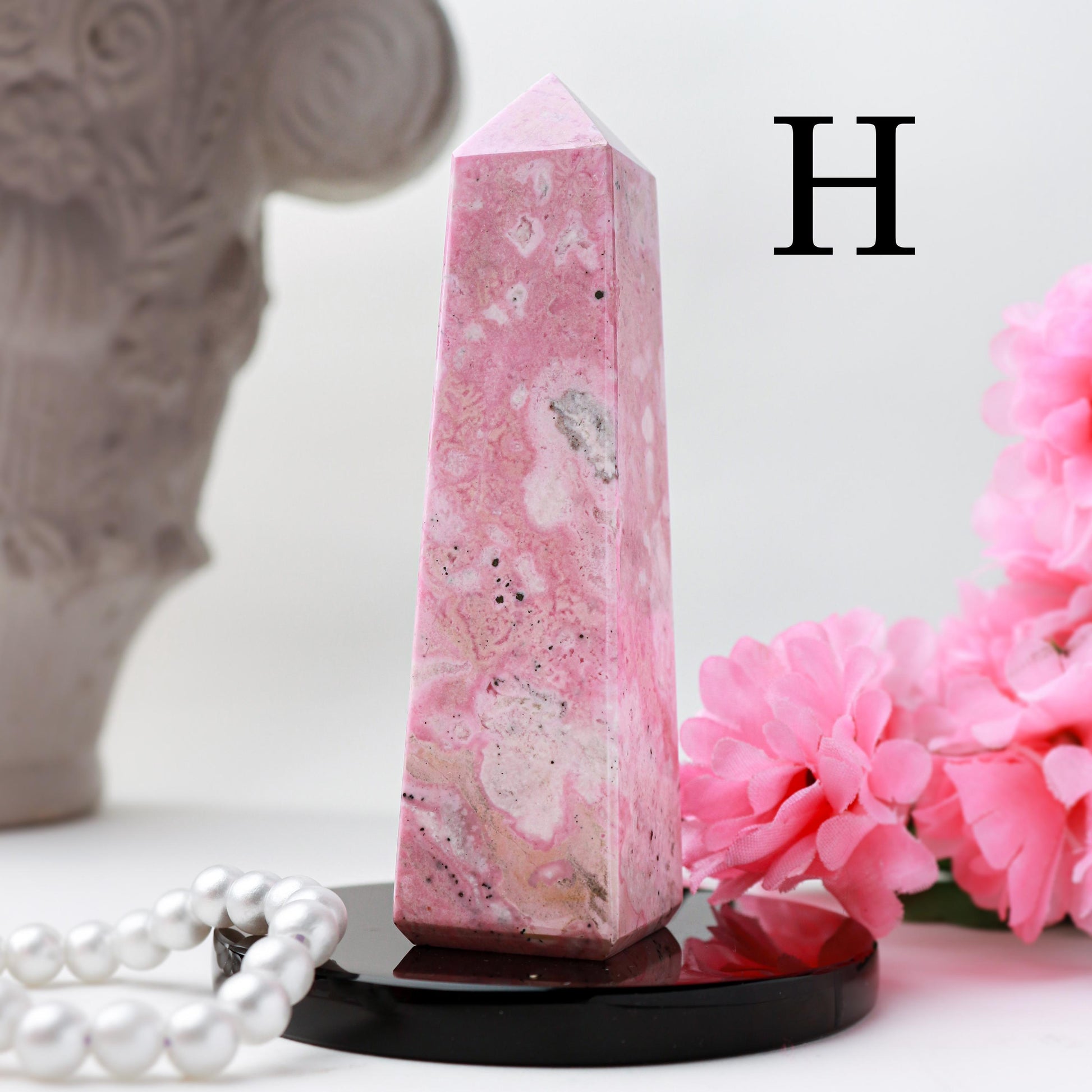 Rhodonite Polished Towers, Ethically Sourced, Heart Chakra, Pick your Own