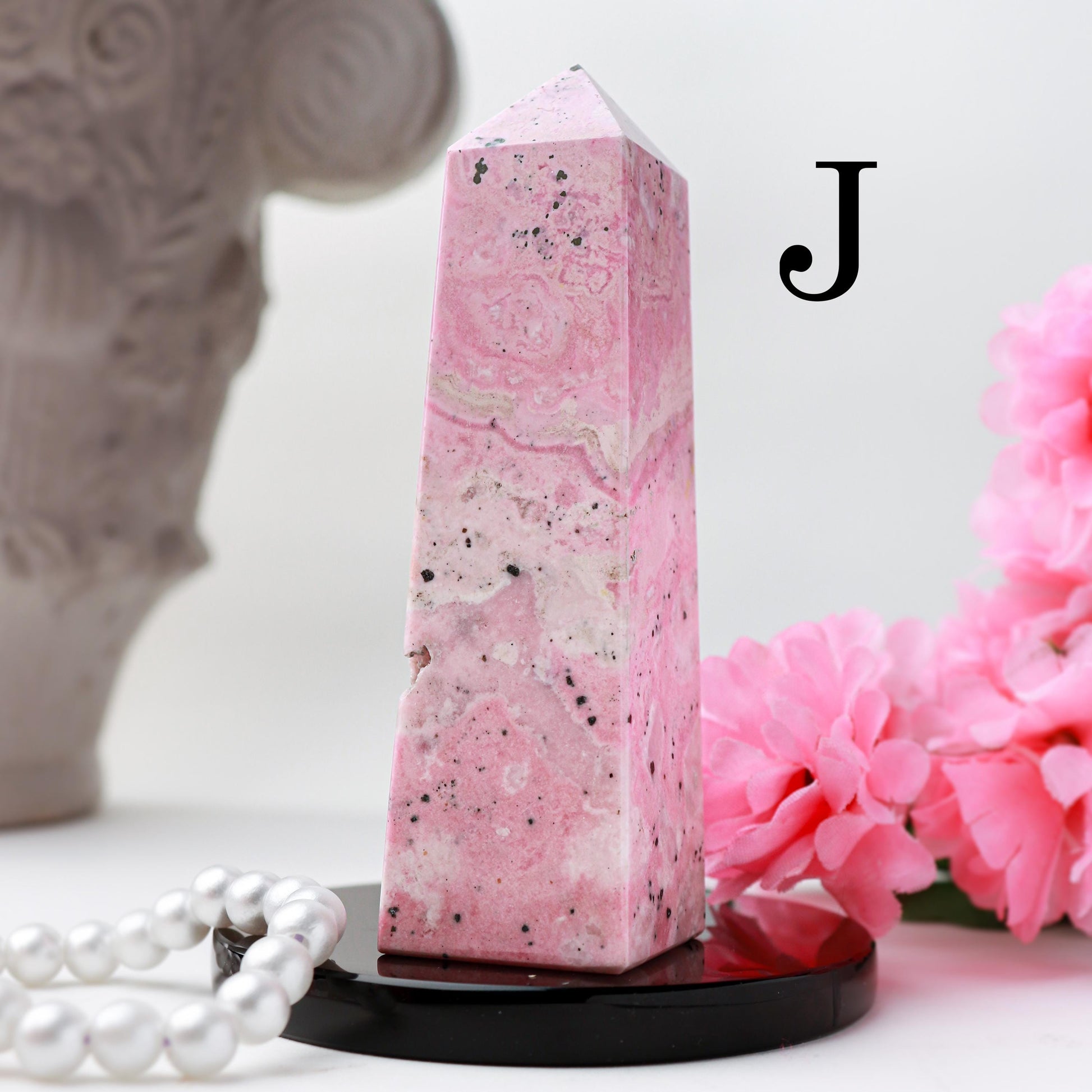 Rhodonite Polished Towers, Ethically Sourced, Heart Chakra, Pick your Own