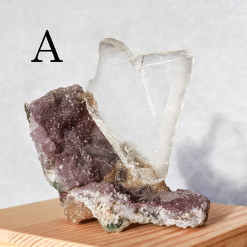 Amethyst and Calcite Specimen, Rare Crystal Formation, Ethically Sourced- Pick our Own