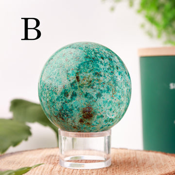 Natural Chrysocolla Spheres, Ethically Sourced, Mothers Day Gift - PICK YOUR OWN