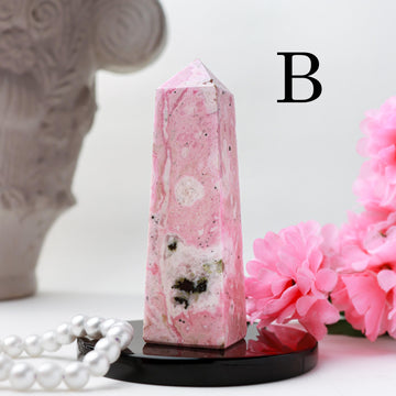 Rhodonite Polished Towers, Ethically Sourced, Heart Chakra, Pick your Own