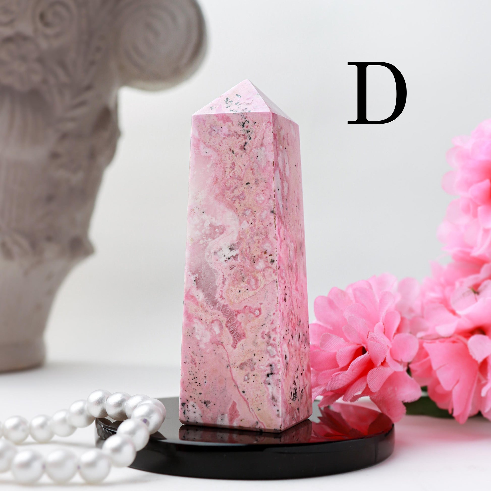 Rhodonite Polished Towers, Ethically Sourced, Heart Chakra, Pick your Own