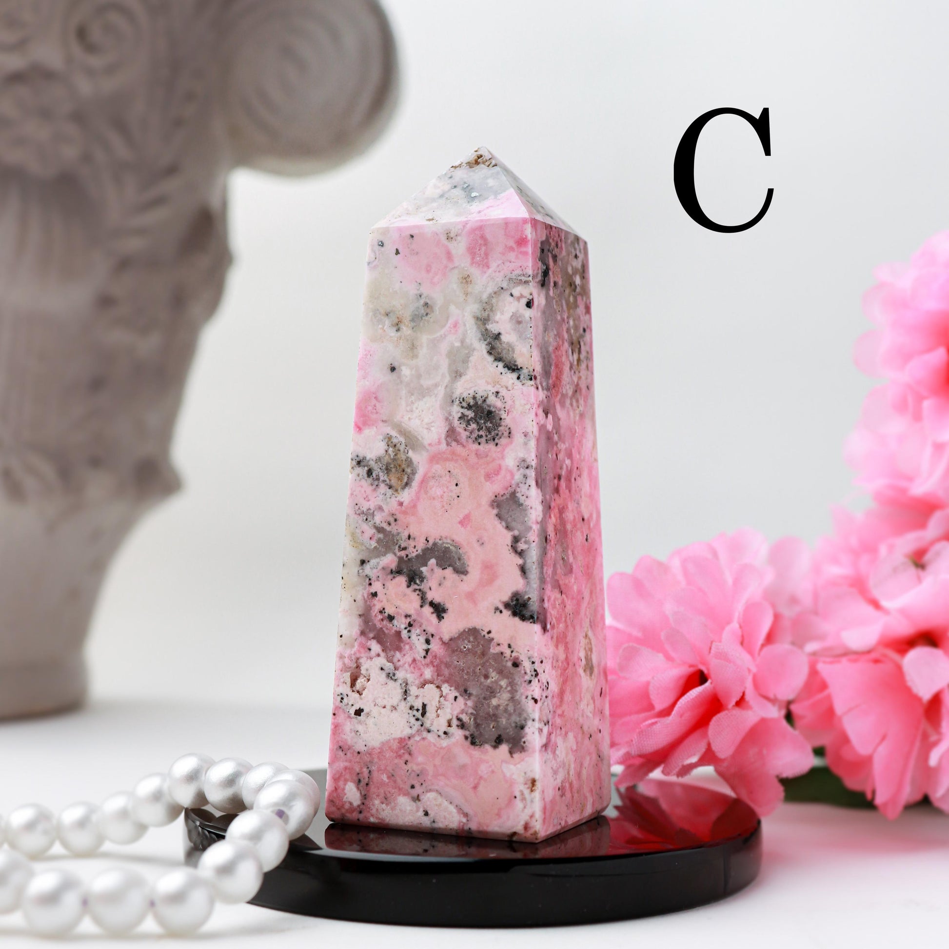 Rhodonite Polished Towers, Ethically Sourced, Heart Chakra, Pick your Own