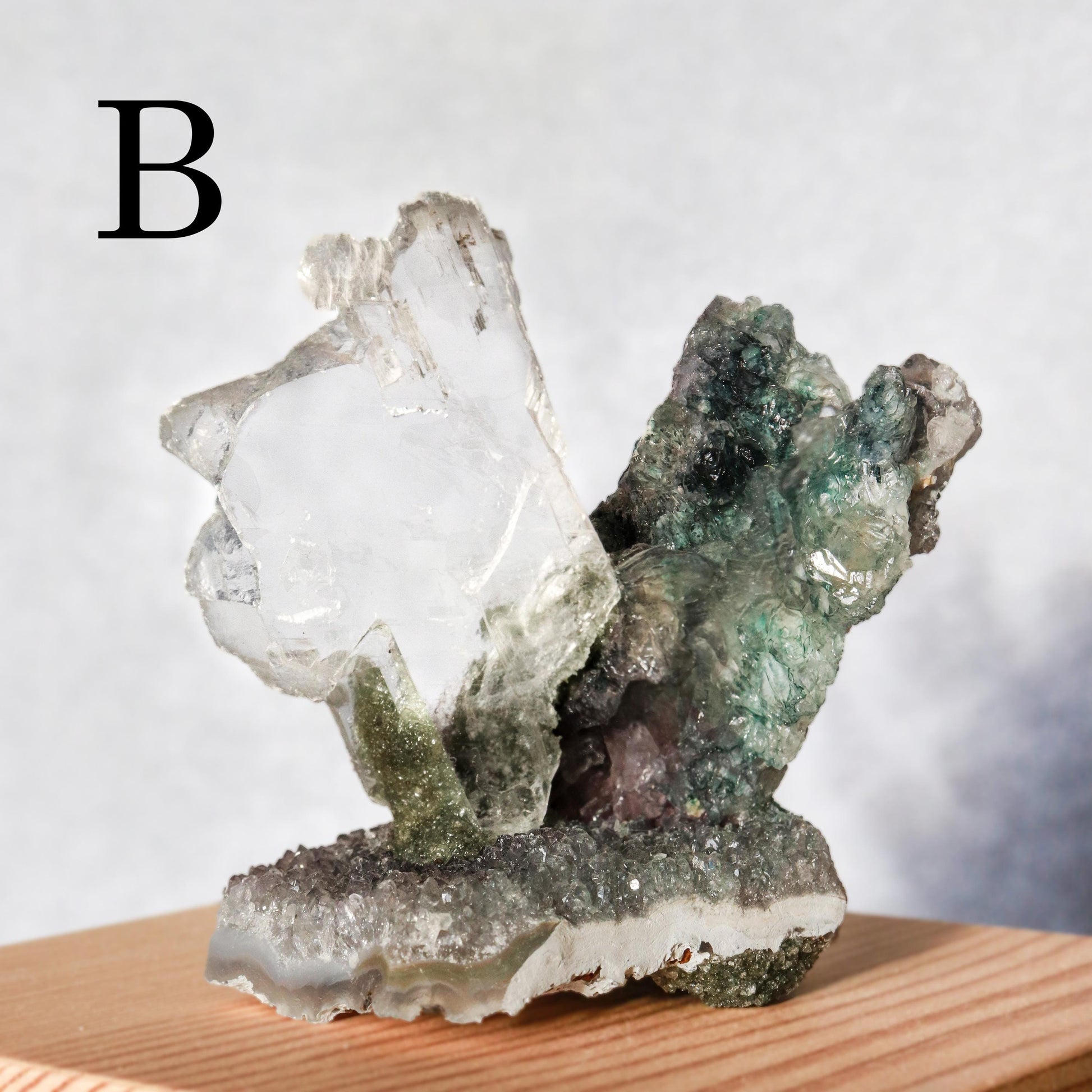 Amethyst and Calcite Specimen, Rare Crystal Formation, Ethically Sourced- Pick our Own