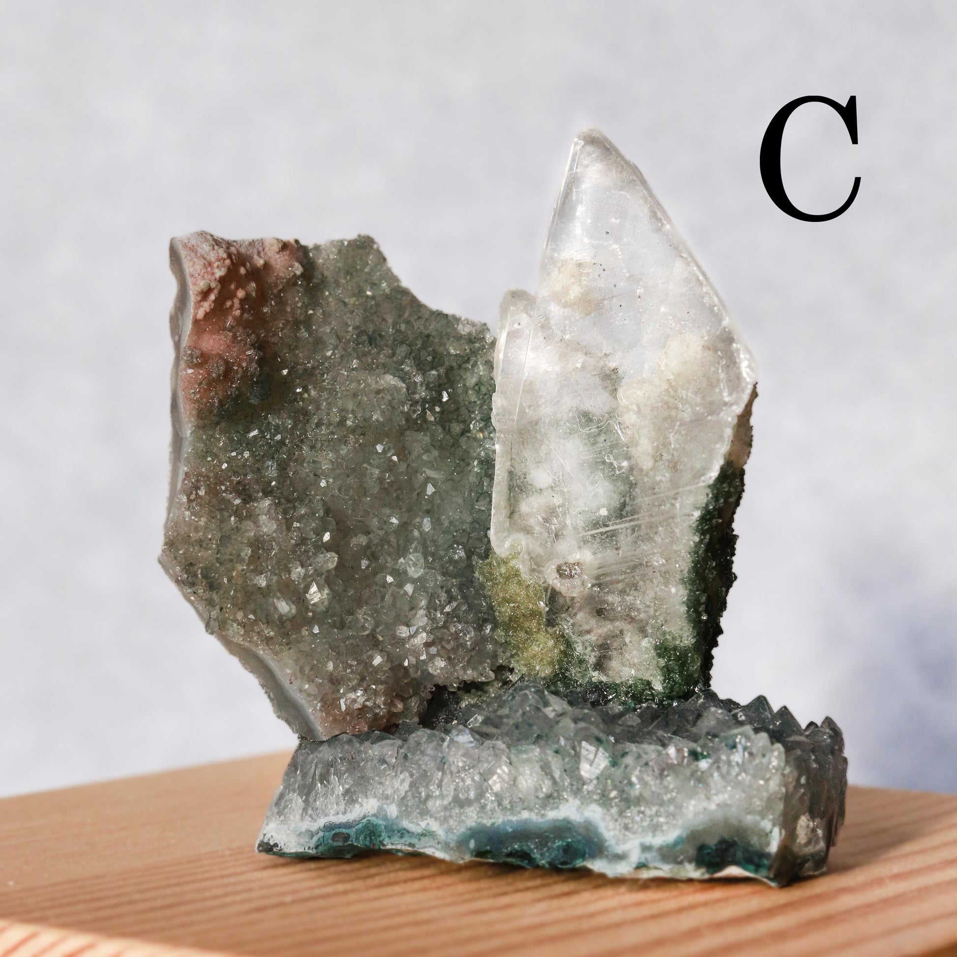 Amethyst and Calcite Specimen, Rare Crystal Formation, Ethically Sourced- Pick our Own