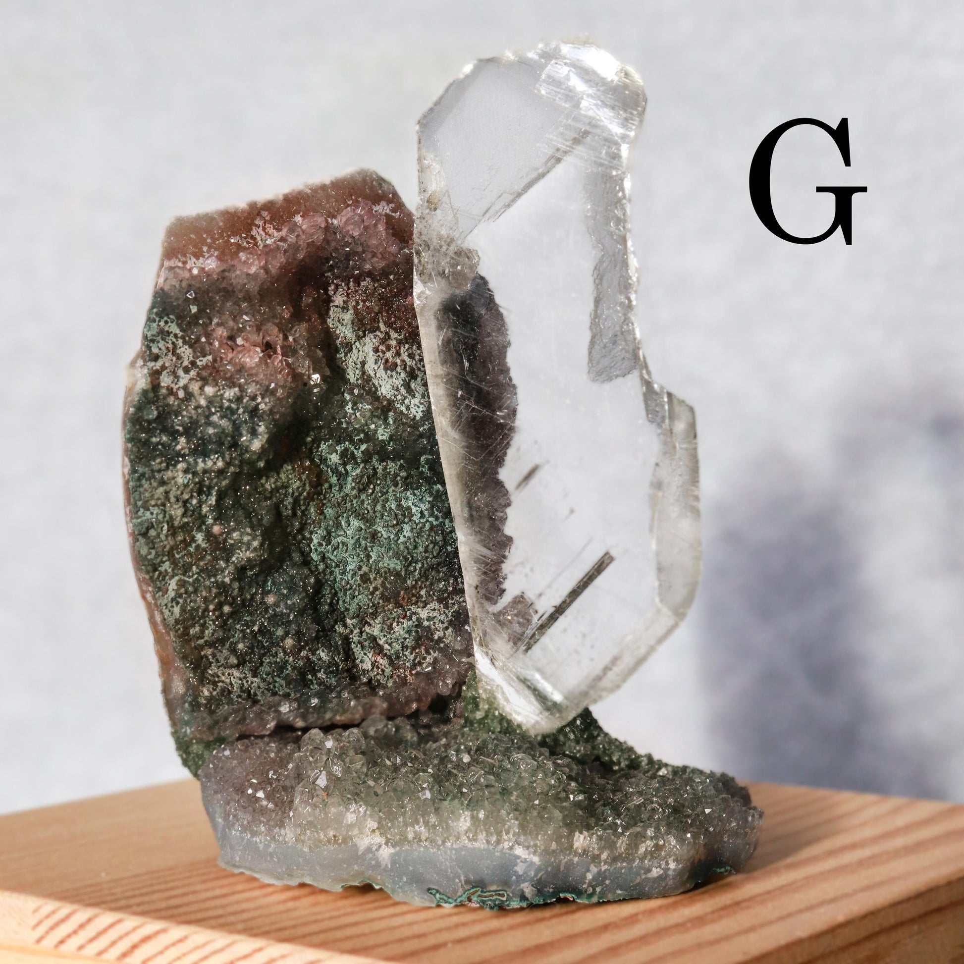 Amethyst and Calcite Specimen, Rare Crystal Formation, Ethically Sourced- Pick our Own