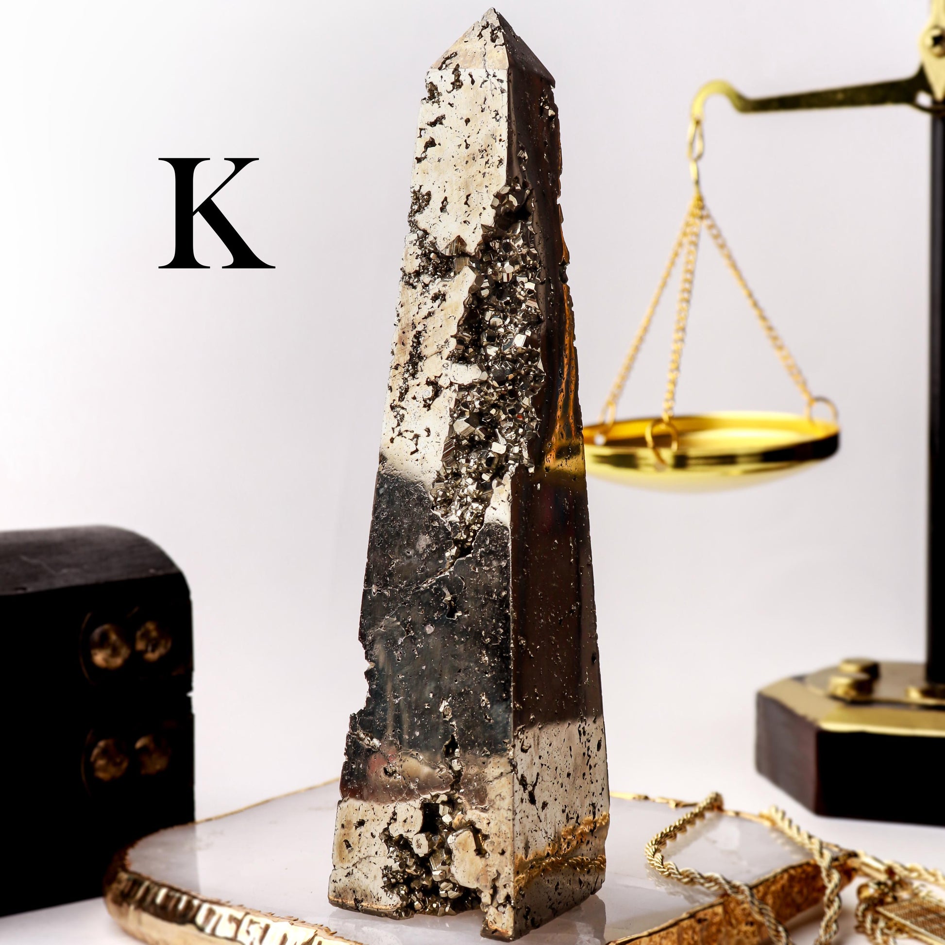Natural Pyrite Towers, Ethically Sourced, Abundance and Prosperity - PICK YOUR OWN