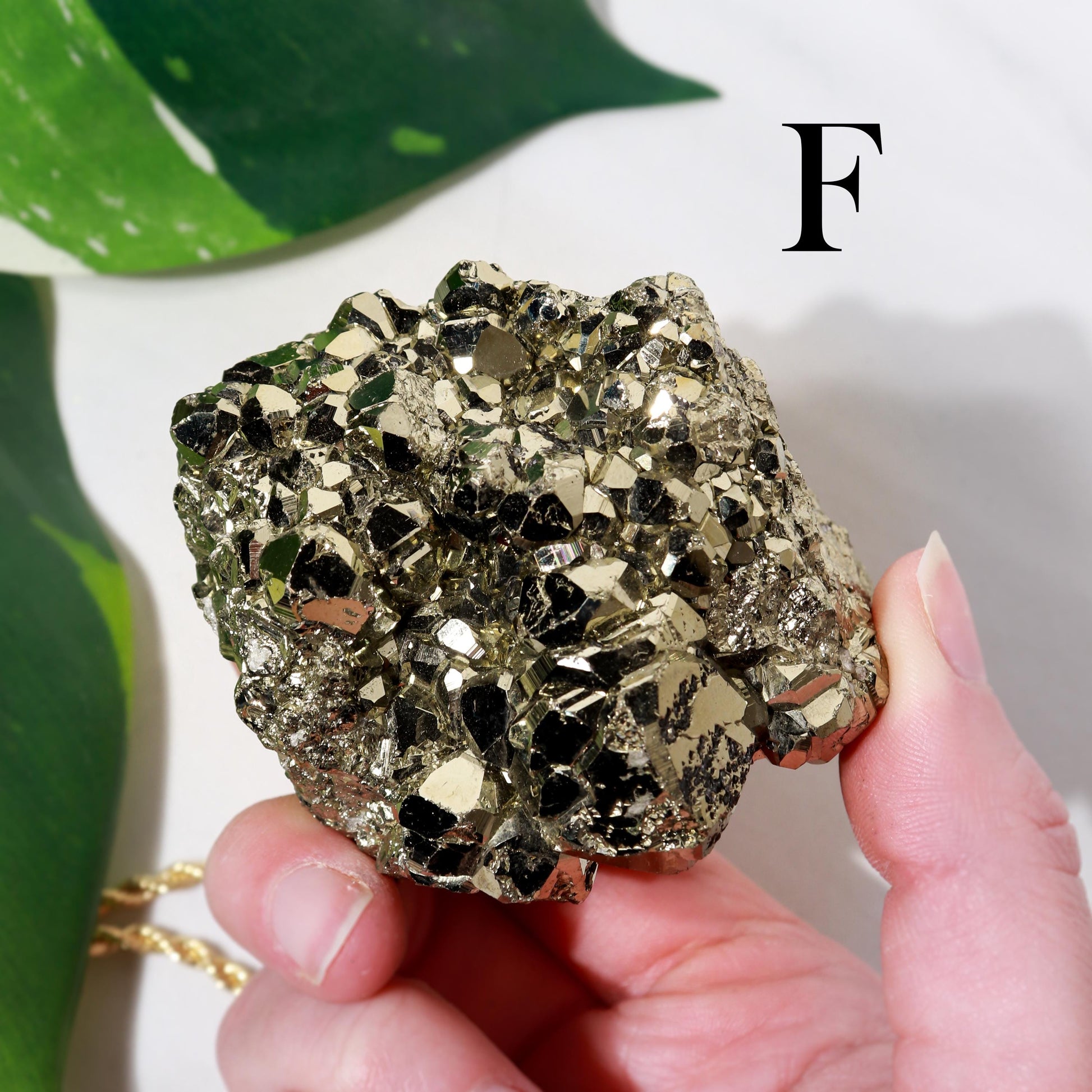 Natural Pyrite Clusters, Ethically Sourced, Abundance and Prosperity - PICK YOUR OWN