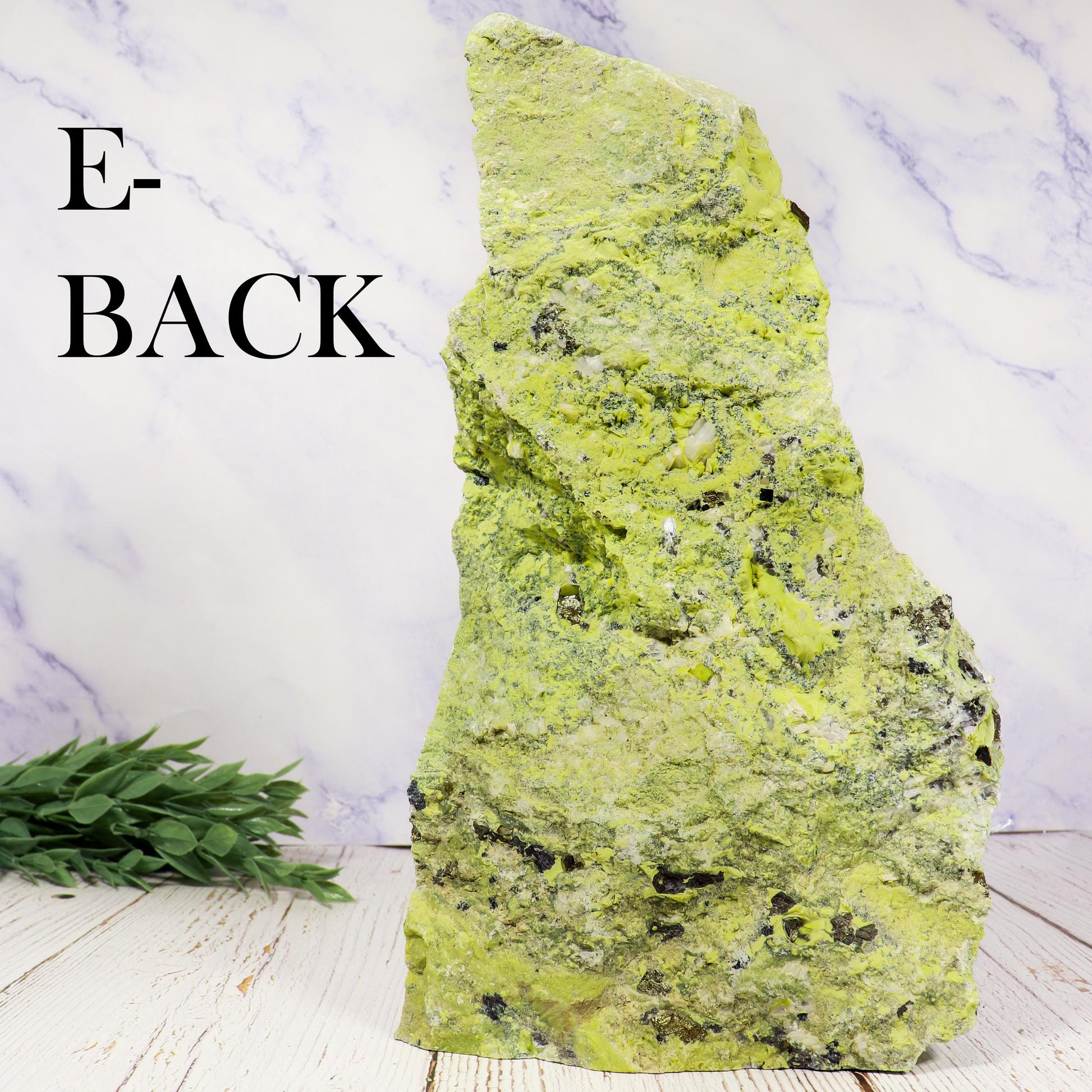 Serpentine Decorator, Repel Negative Energy, Crystal Statement Piece, Large Raw Stone