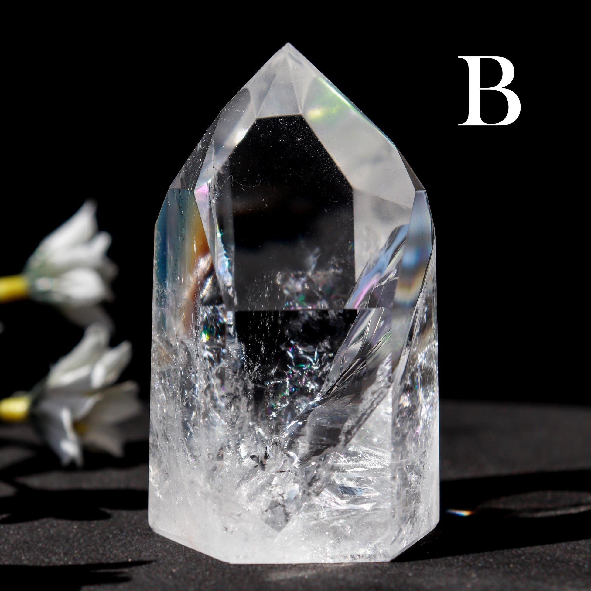 Grade A Clear Quartz Point, One of a Kind, Natural Crystal Formation, Ethically Sourced, Unique Home Décor - Pick your Own