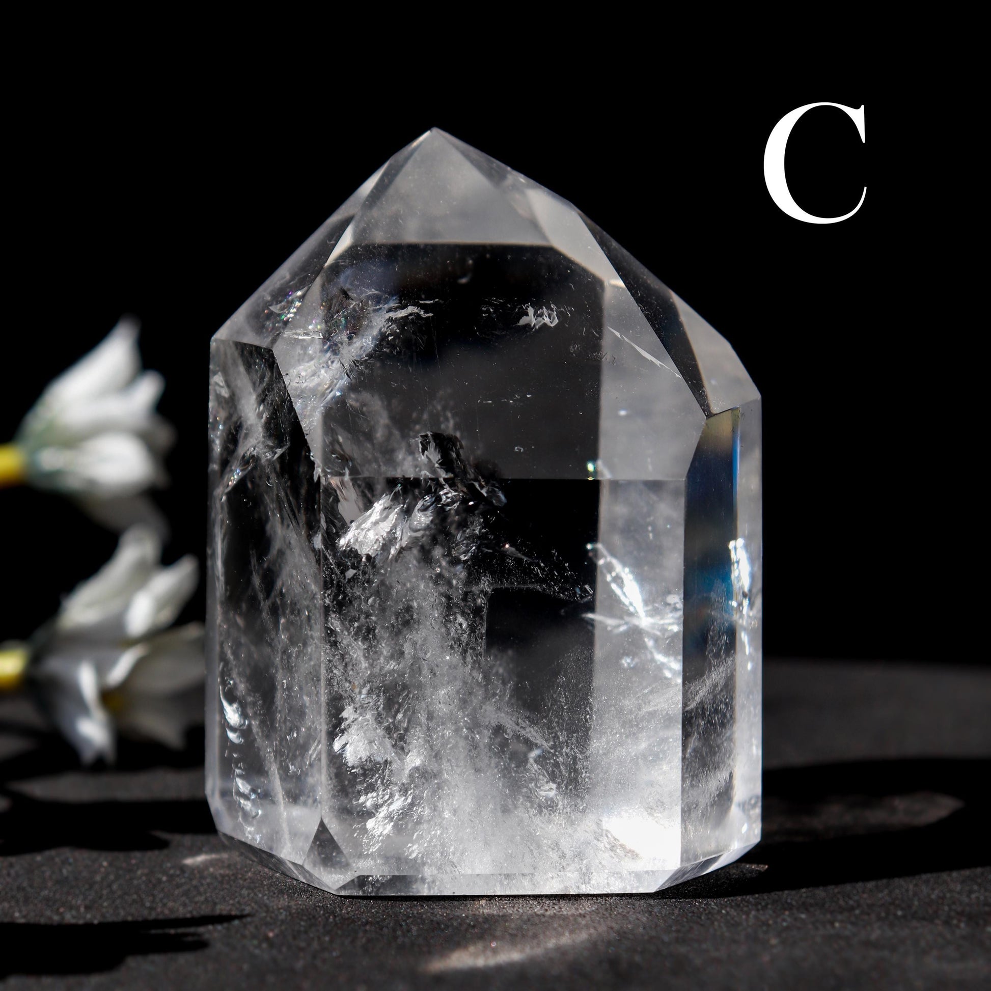Grade A Clear Quartz Point, One of a Kind, Natural Crystal Formation, Ethically Sourced, Unique Home Décor - Pick your Own