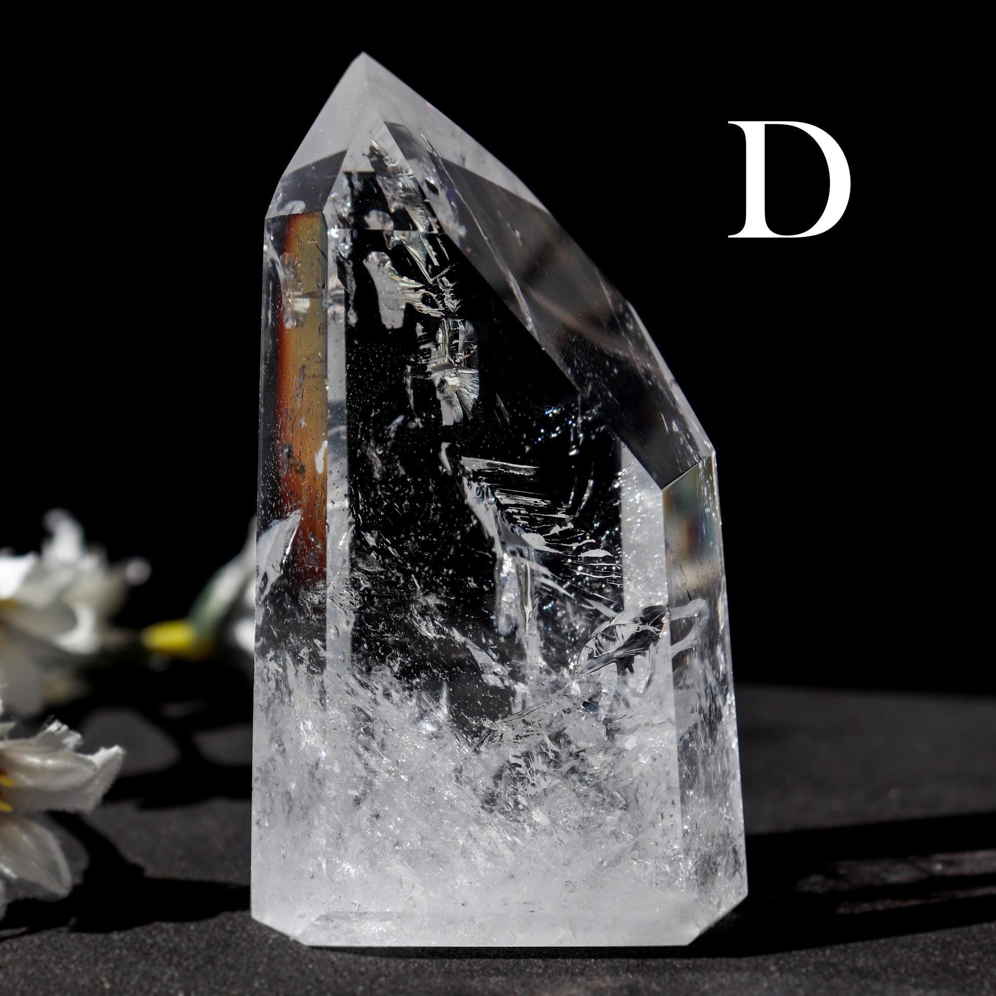 Grade A Clear Quartz Point, One of a Kind, Natural Crystal Formation, Ethically Sourced, Unique Home Décor - Pick your Own