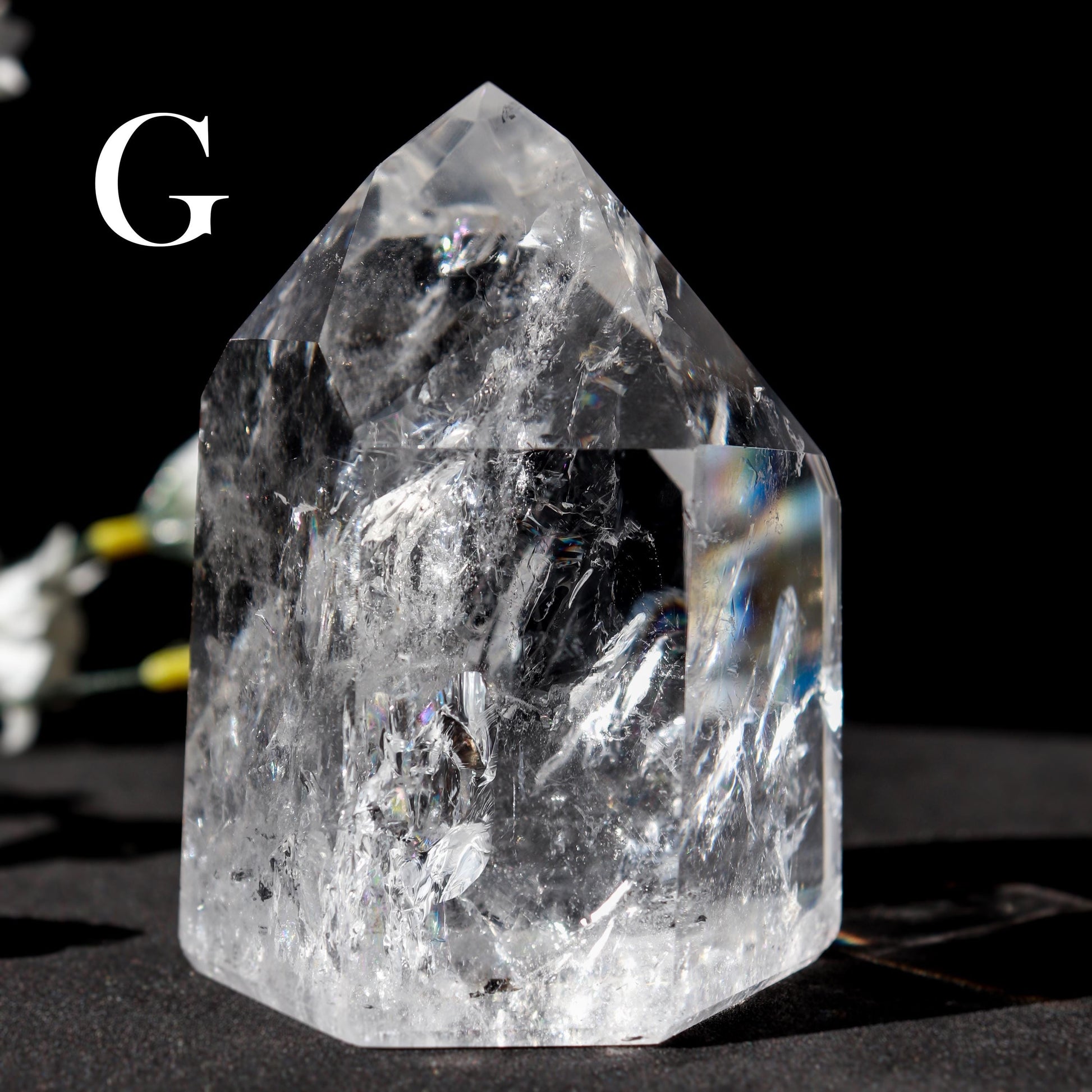 Grade A Clear Quartz Point, One of a Kind, Natural Crystal Formation, Ethically Sourced, Unique Home Décor - Pick your Own