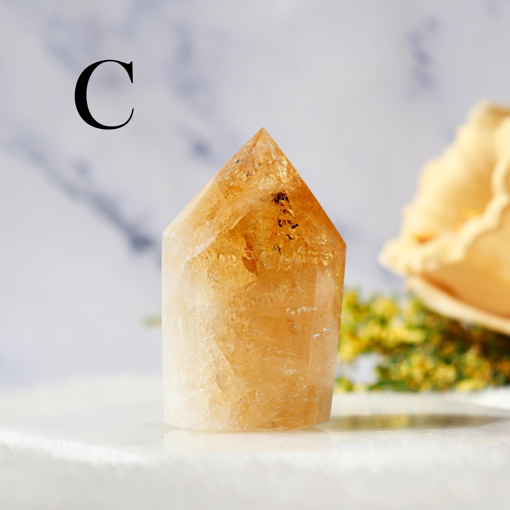 Citrine Generator for Abundance & Prosperity, High Quality Heat Treated Citrine