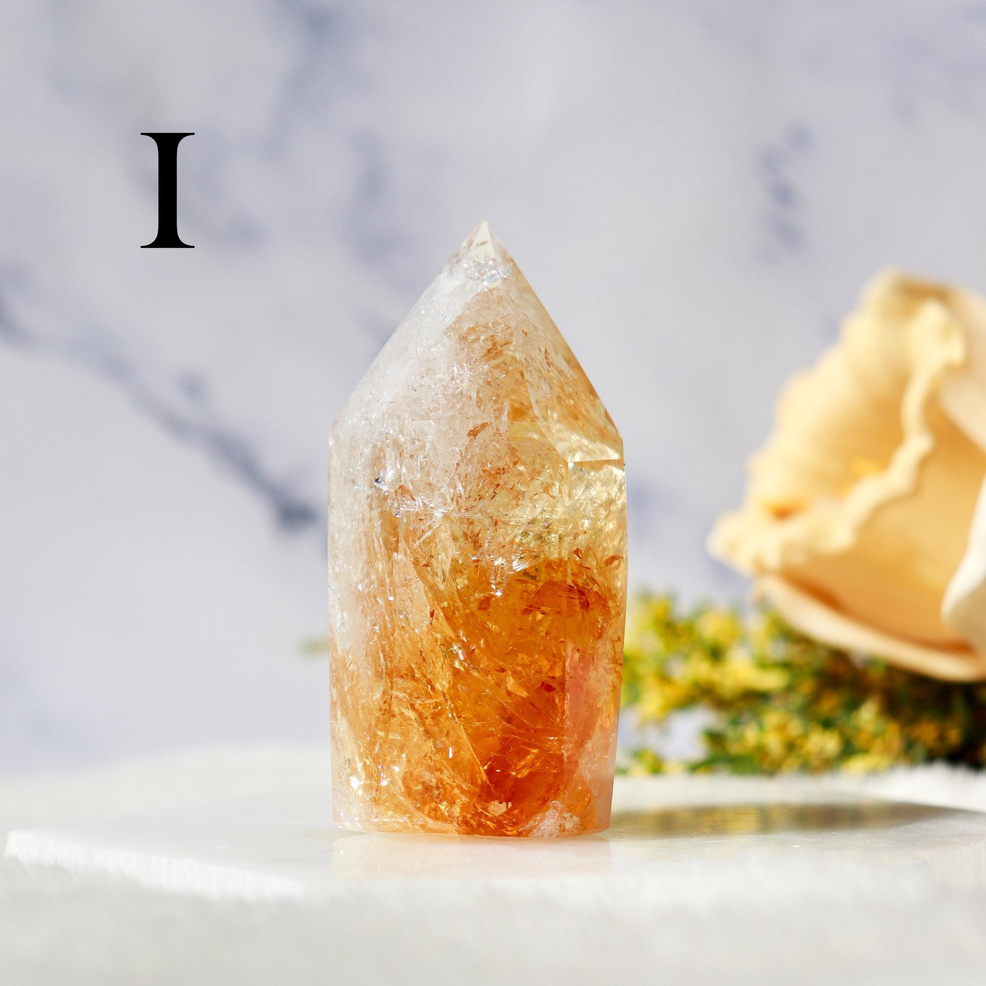 Citrine Generator for Abundance & Prosperity, High Quality Heat Treated Citrine