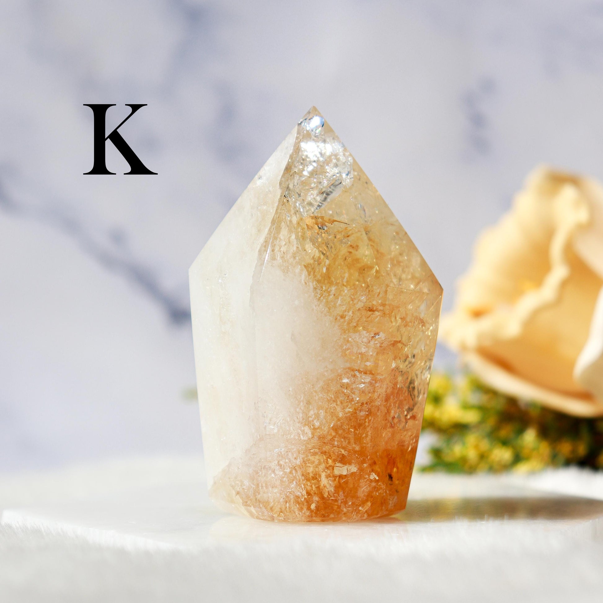Citrine Generator for Abundance & Prosperity, High Quality Heat Treated Citrine