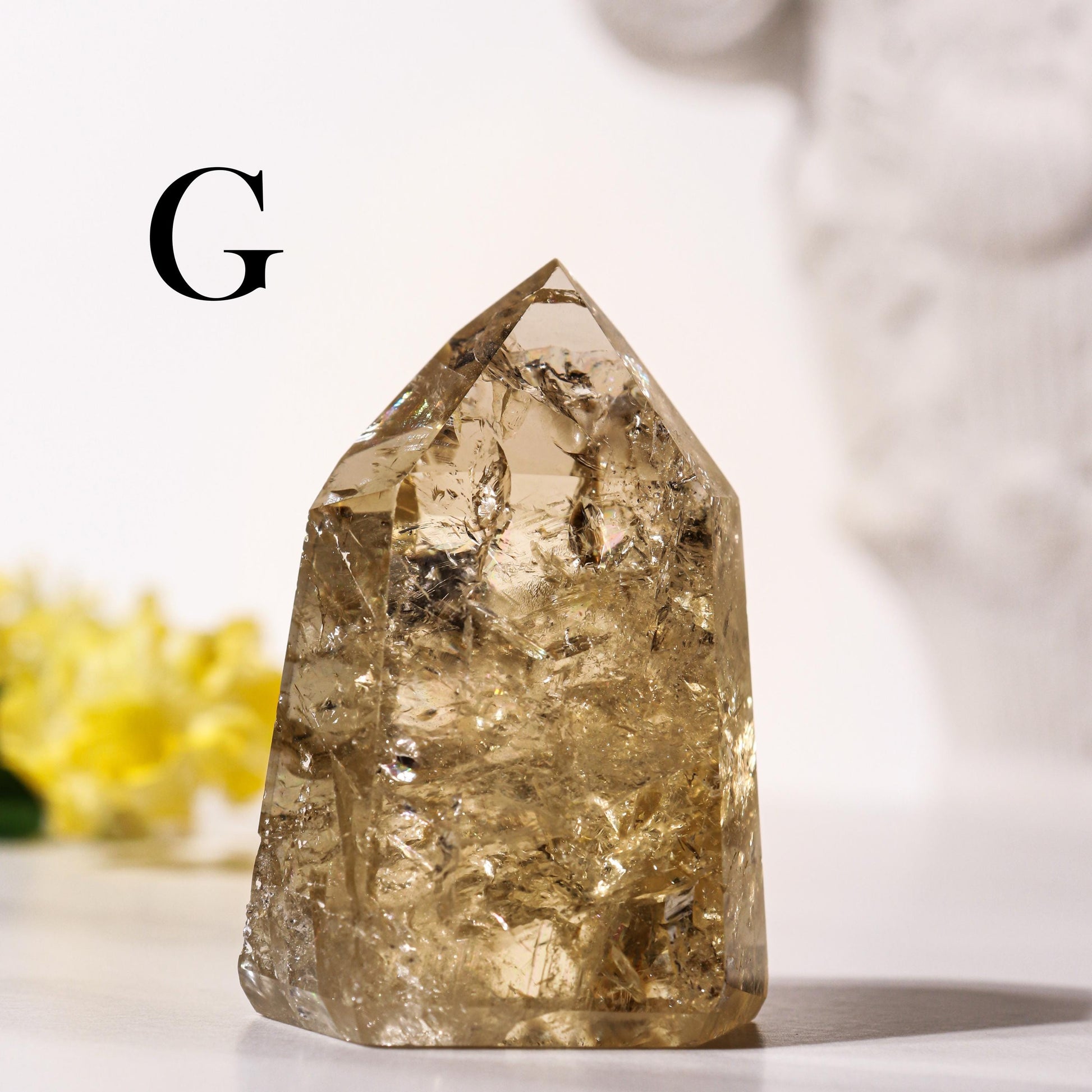 Grade AAA Genuine Citrine Towers, Ethically Sourced, Prosperity and Wealth Gemstone, Reiki Master Healer - PICK your OWN
